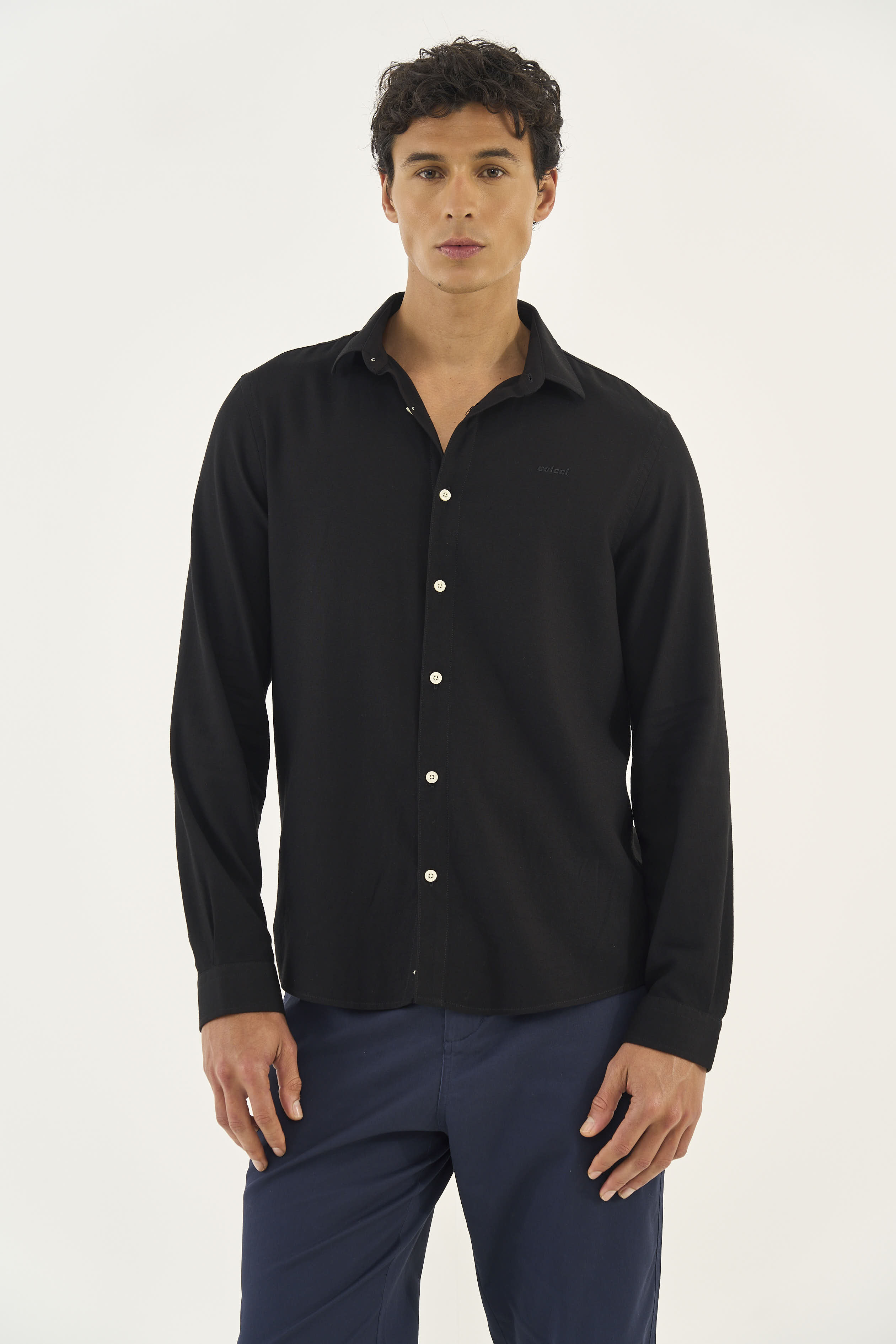 CAMISA LINHO RELAX G BEGE TAUPE
