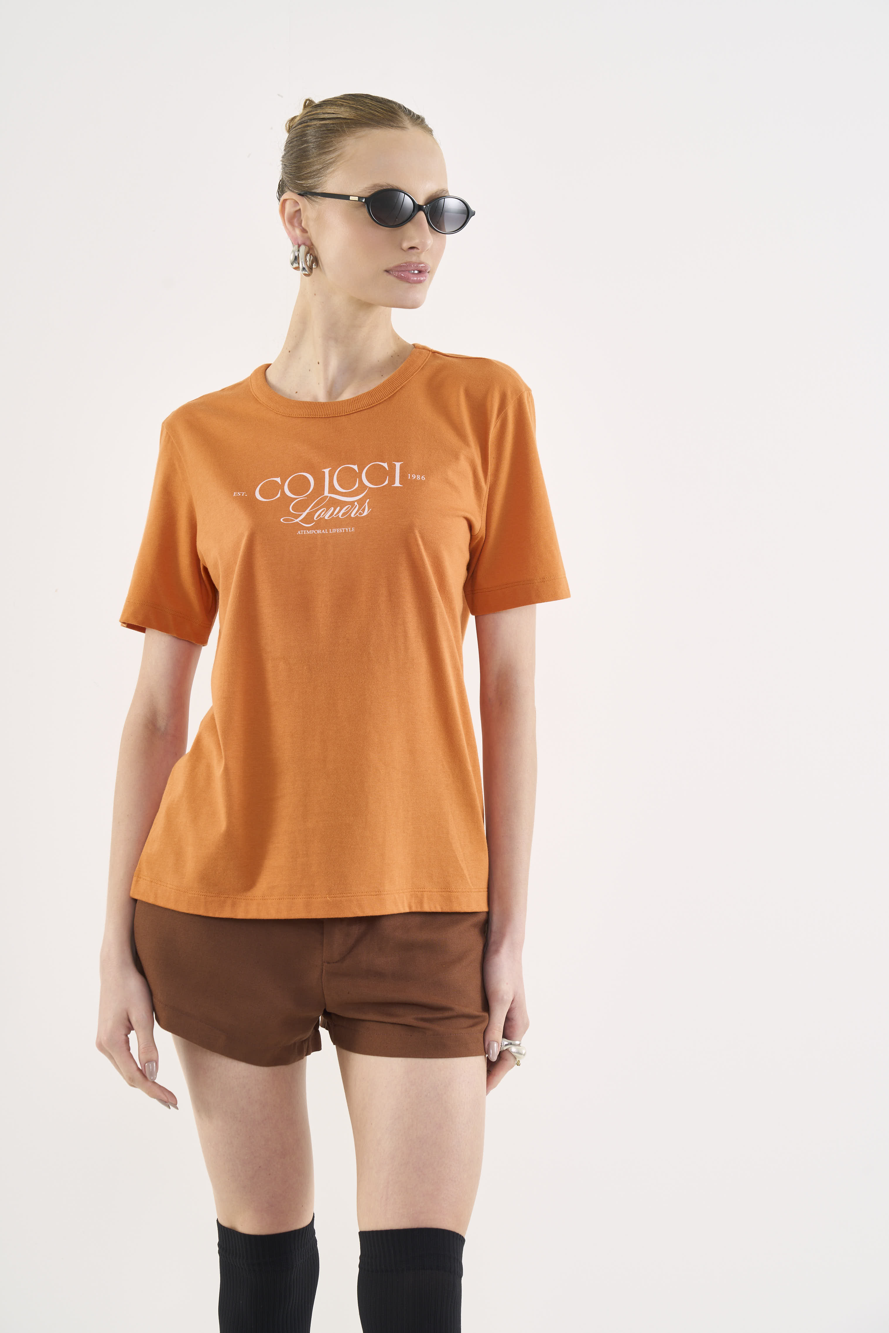 CAMISETA COLCCI G MARROM EBBELA