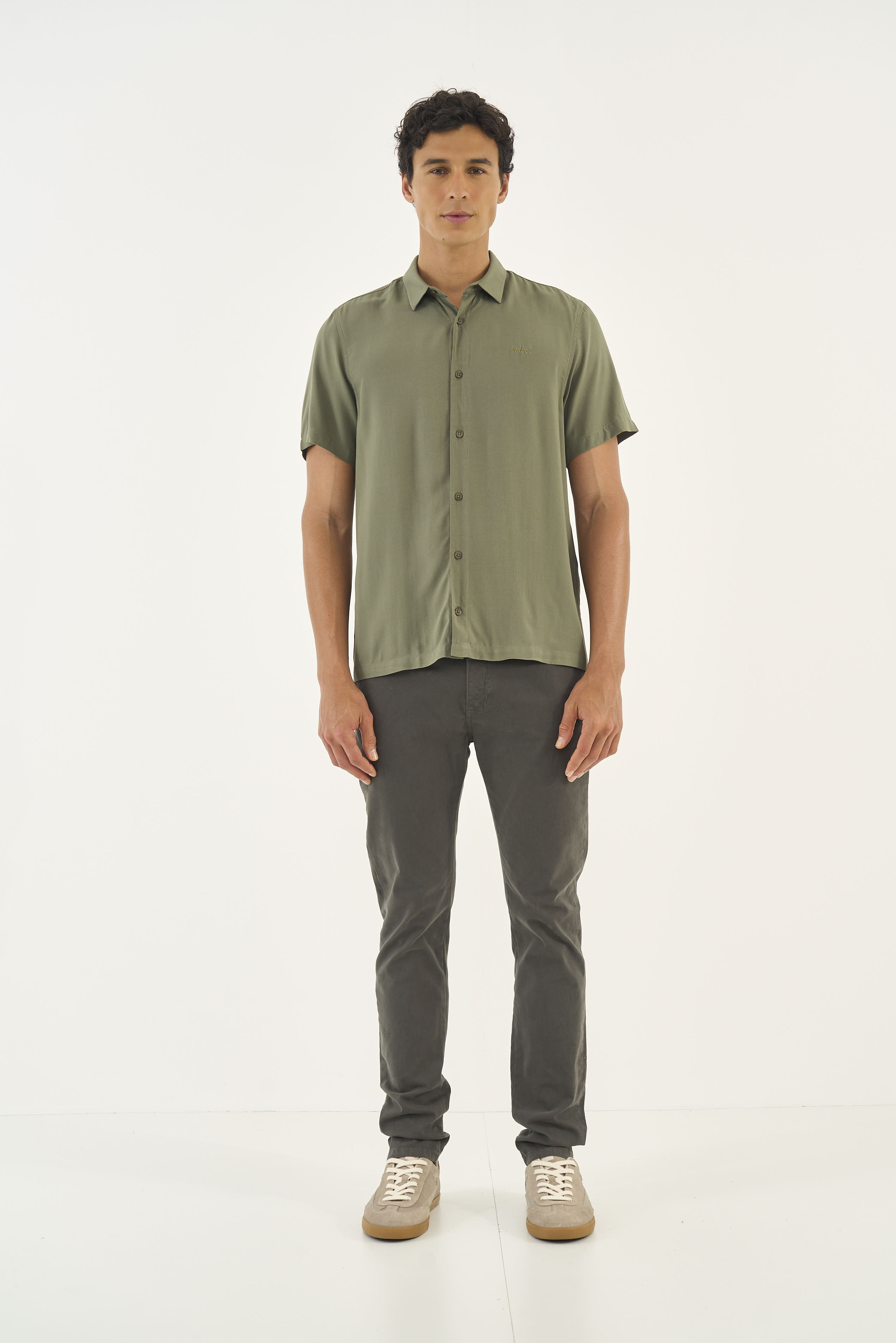 CAMISA RELAX G BEGE WOOL