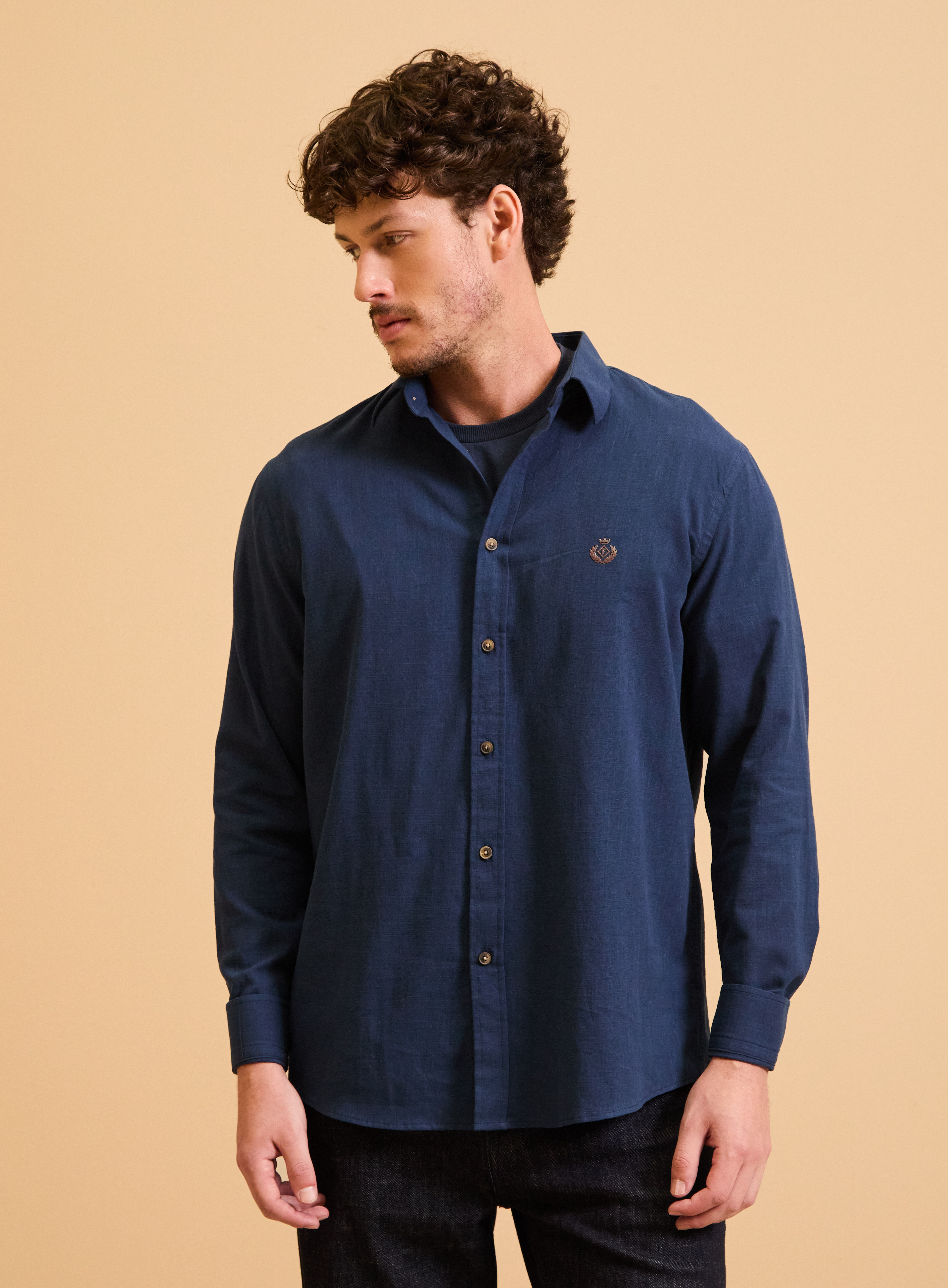 CAMISA RELAX M AZUL ALYA