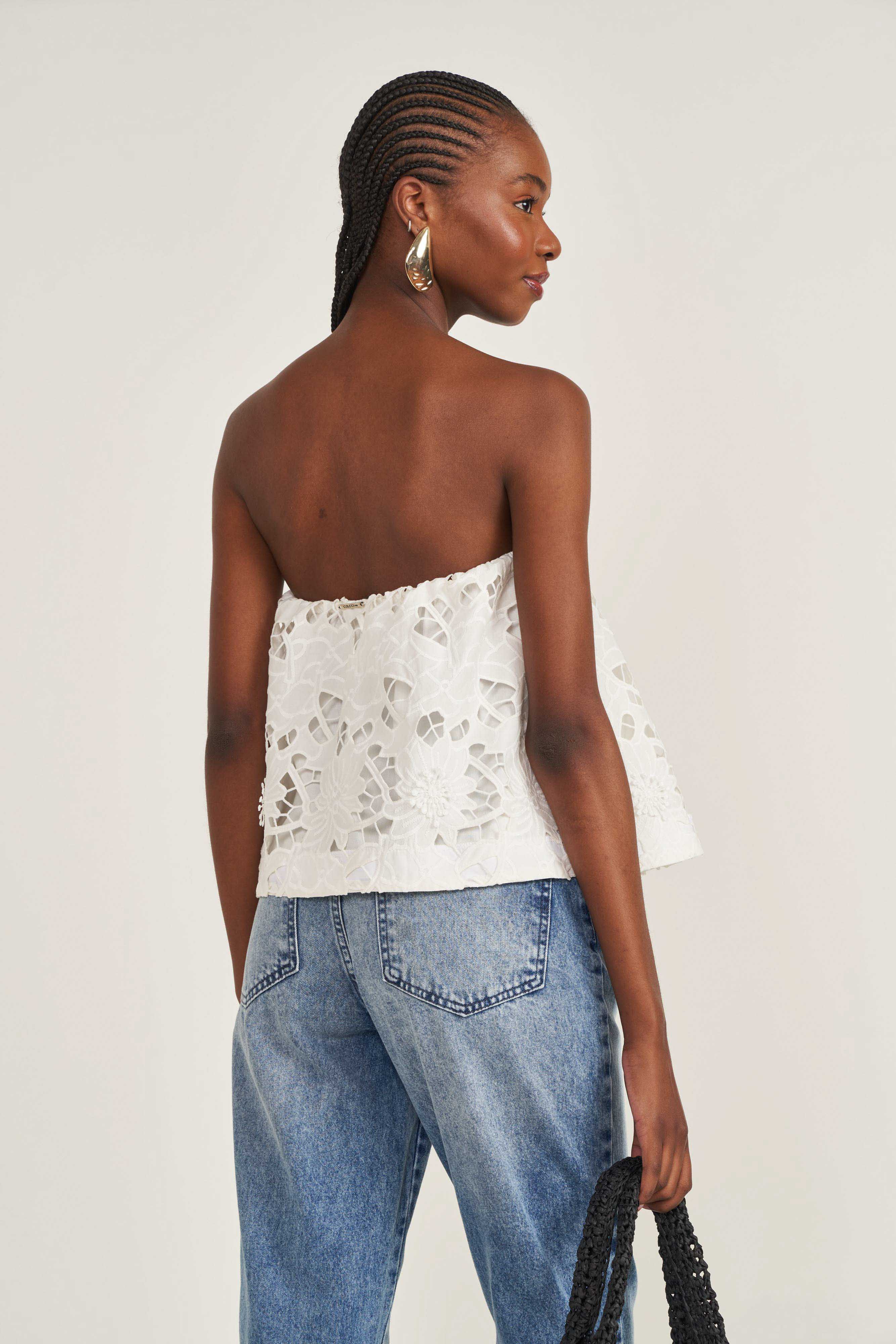 BLUSA BORDADA M OFF SHELL