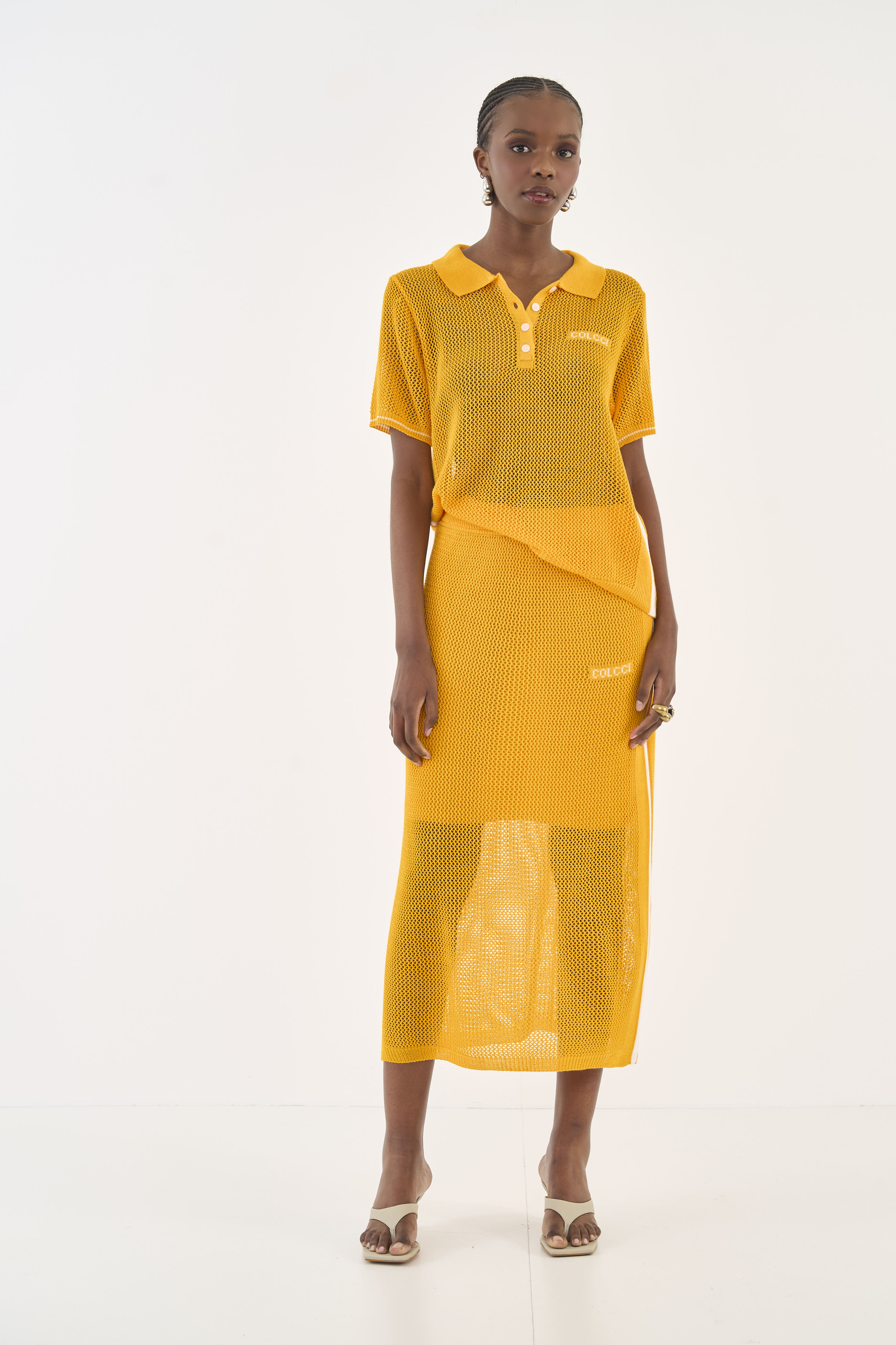 SAIA TRICÔ PP AMARELO SUN GLO