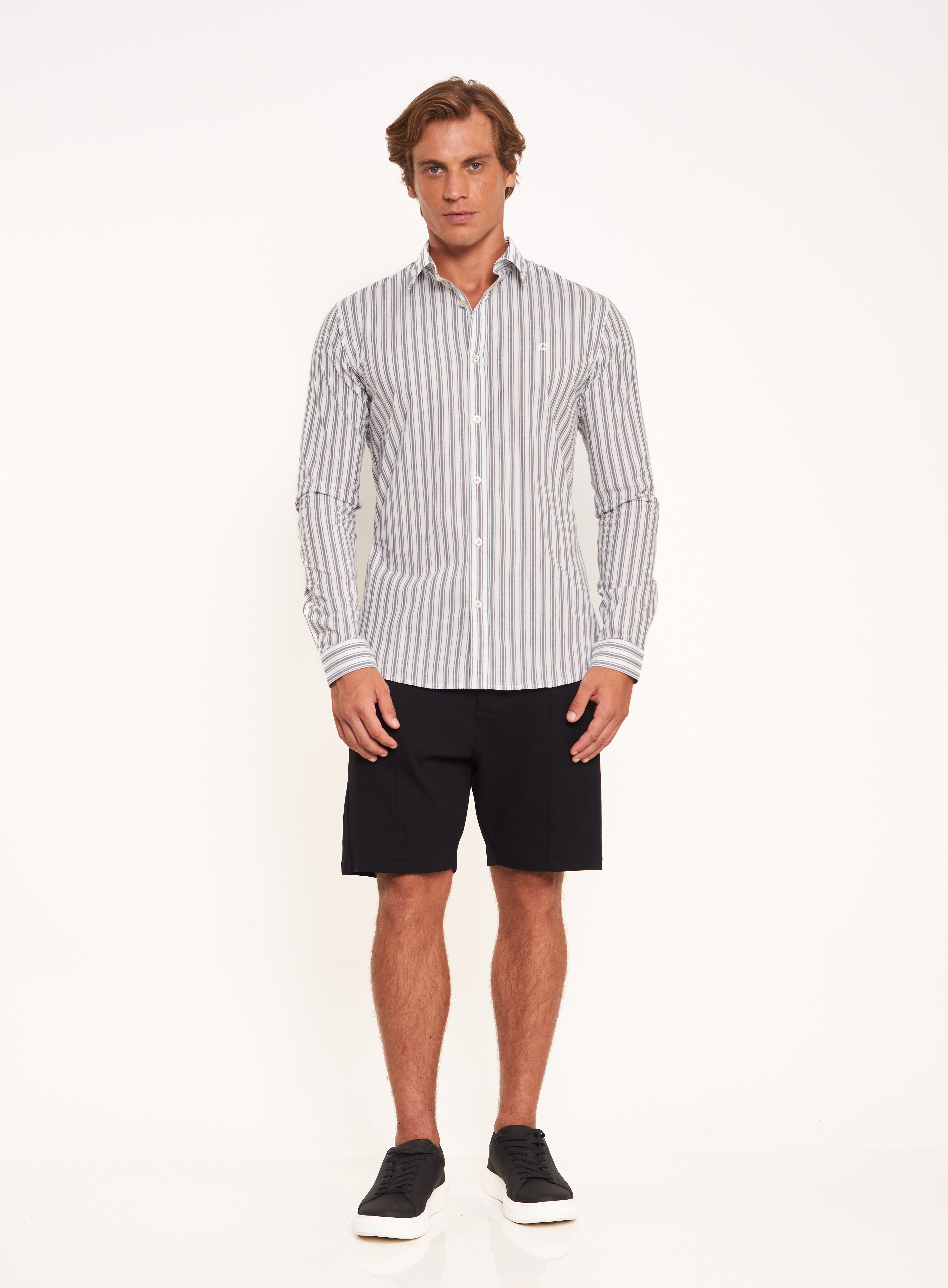 CAMISA LISTRADA WORK FIT GG LISTRADO