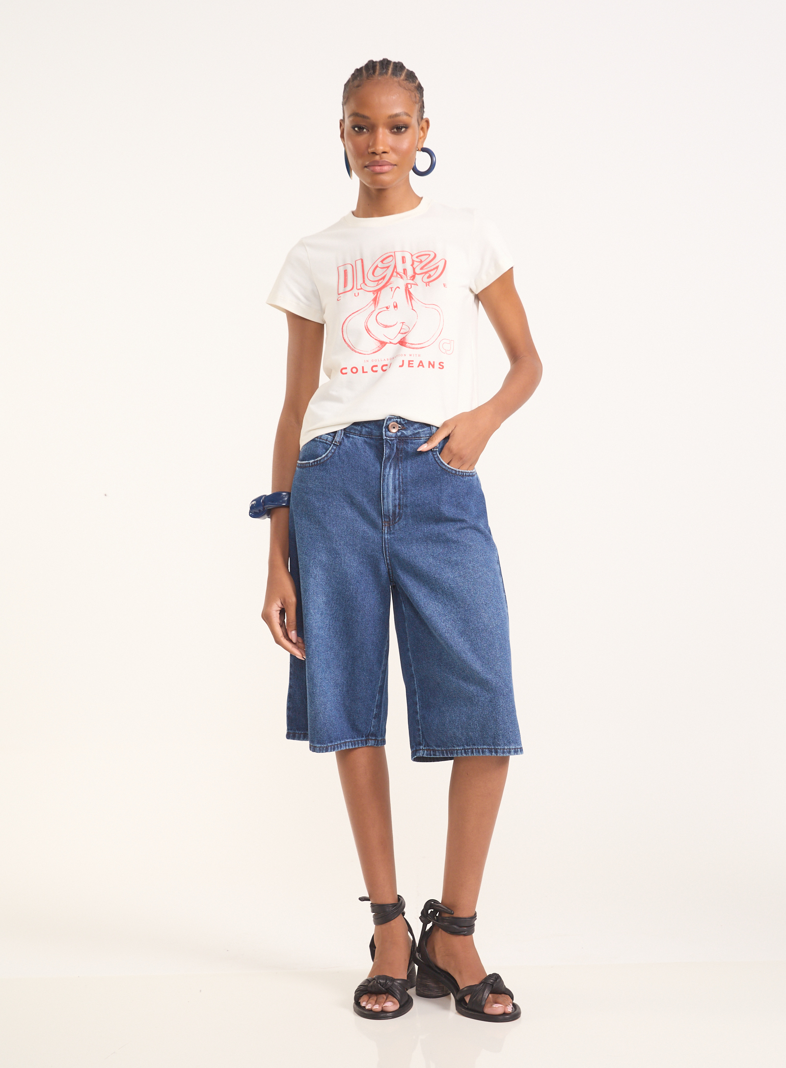 BERMUDA JEANS MIAMI 36 INDIGO
