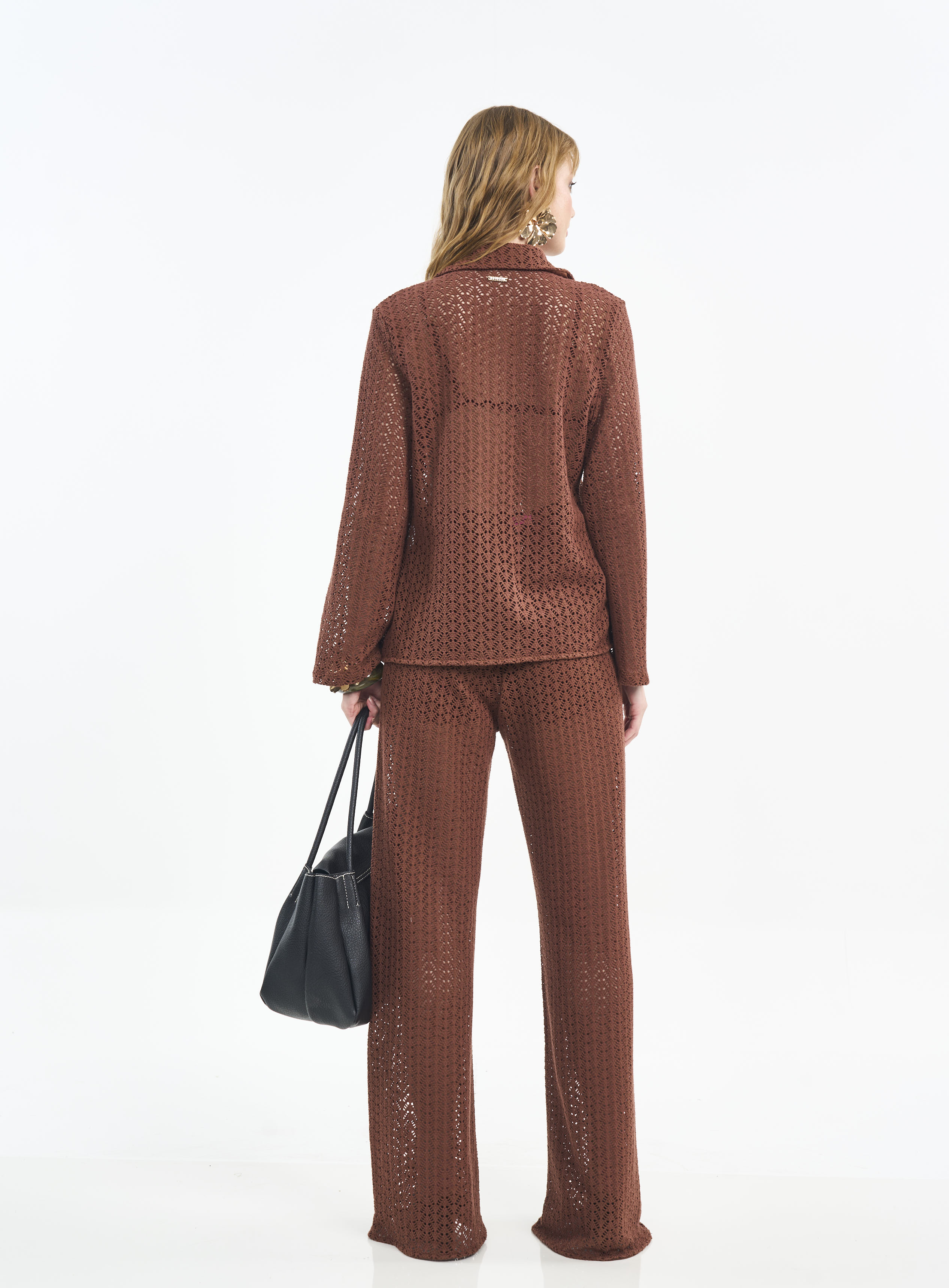 CAMISA COLCCI M MARROM TIRAMISU