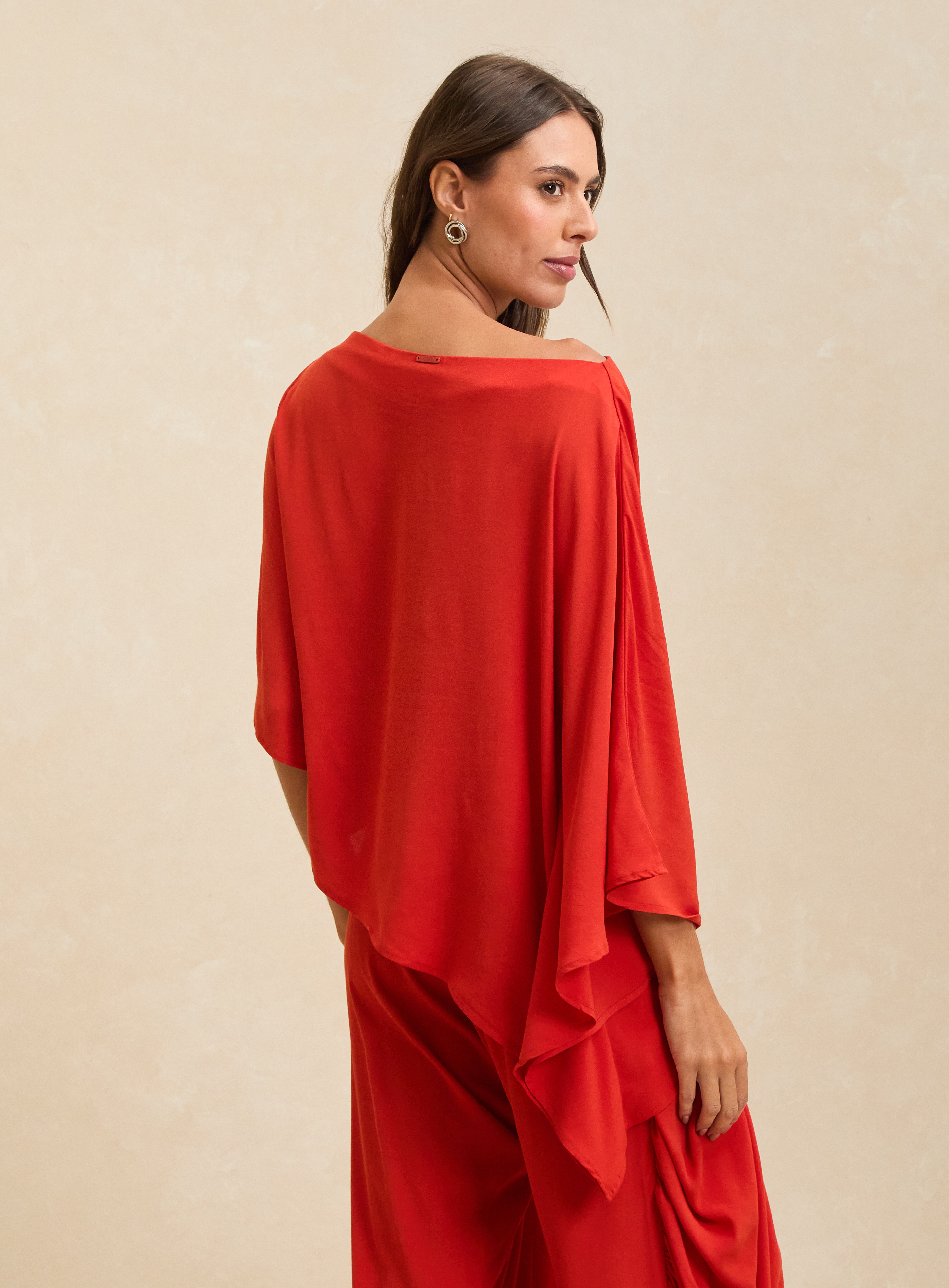 BLUSA FORUM G LARANJA SARDONI