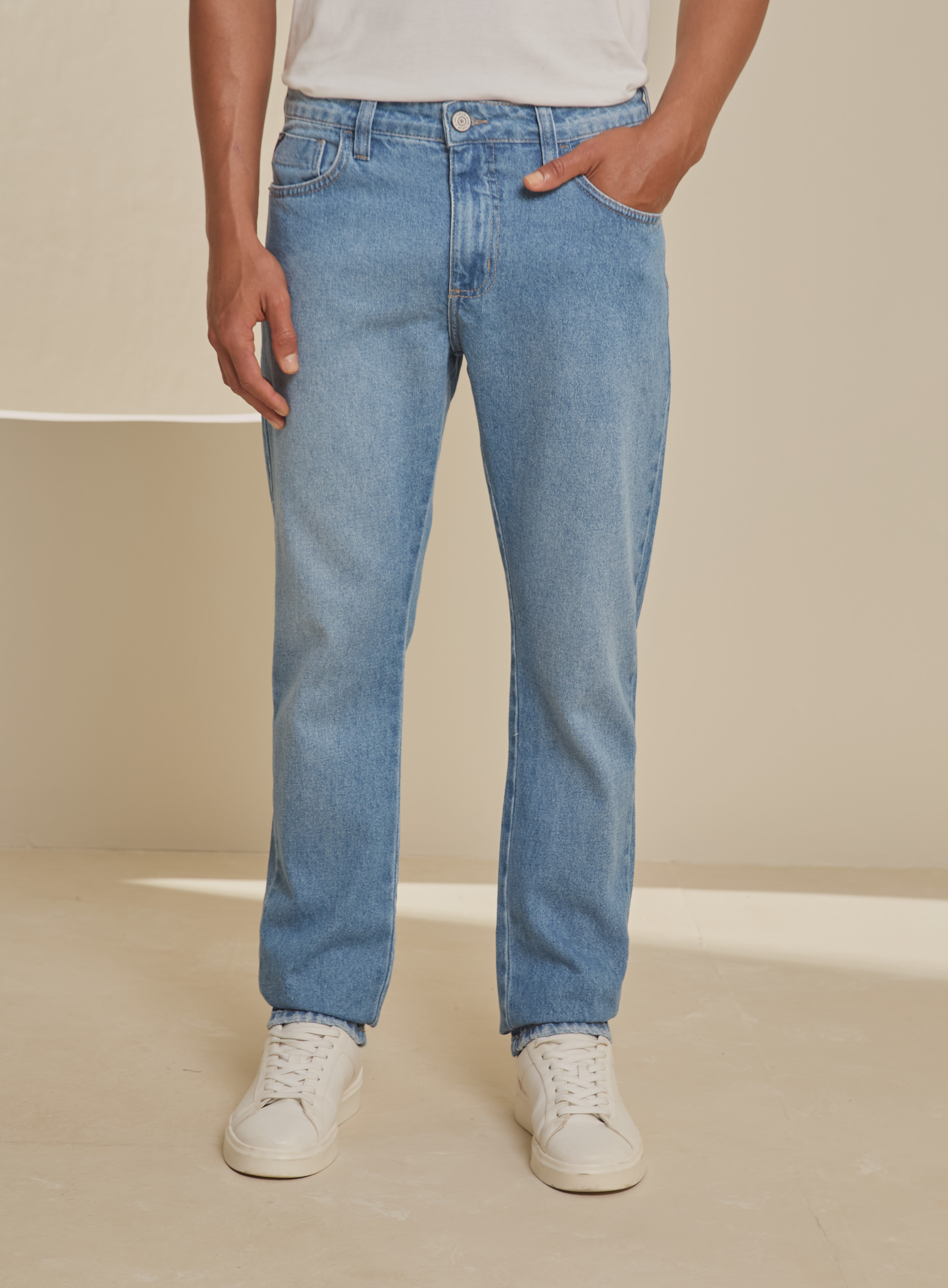CALÇA JEANS PAUL SLIM 38 INDIGO
