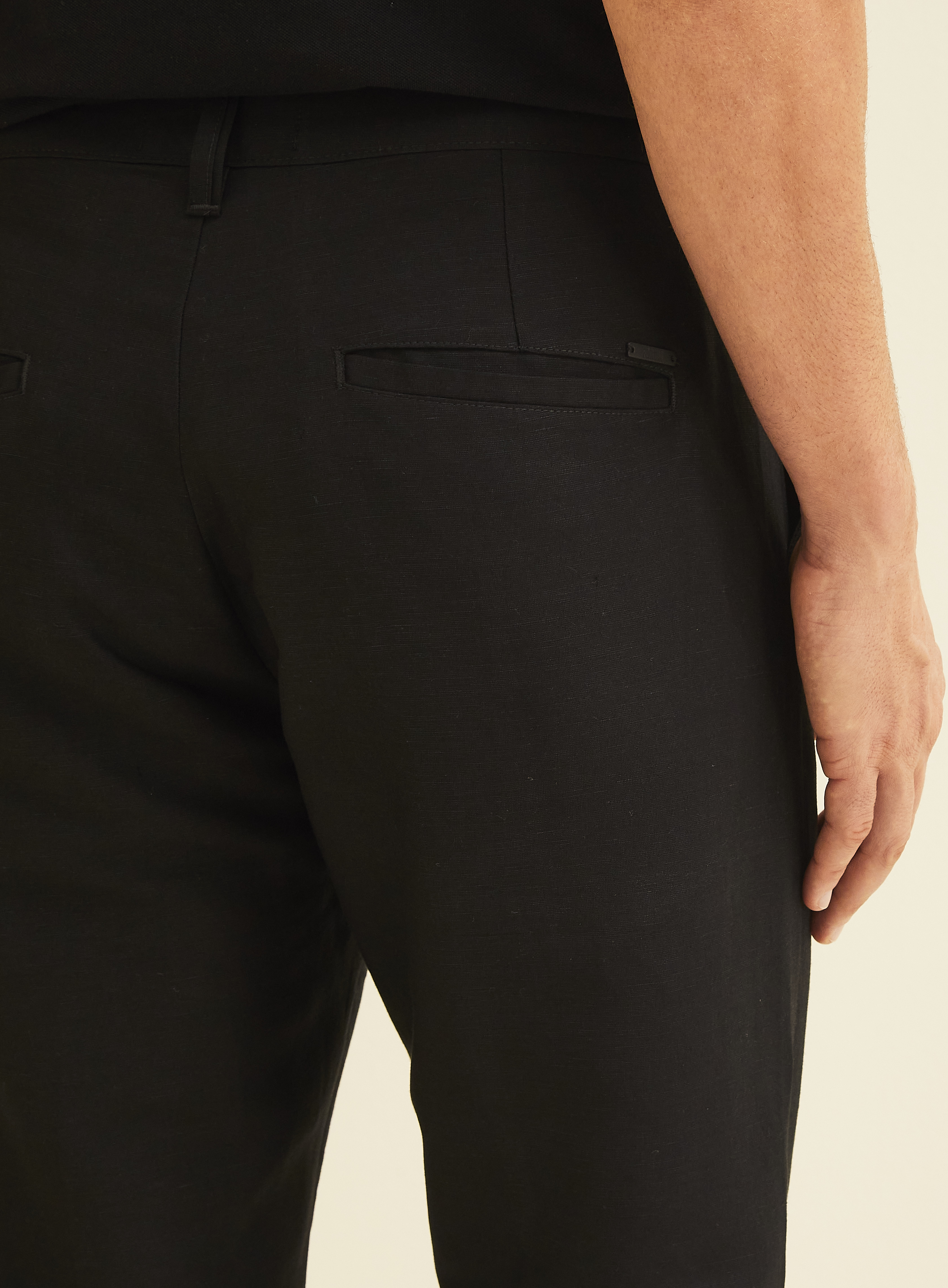 CALÇA LINHO G PRETO