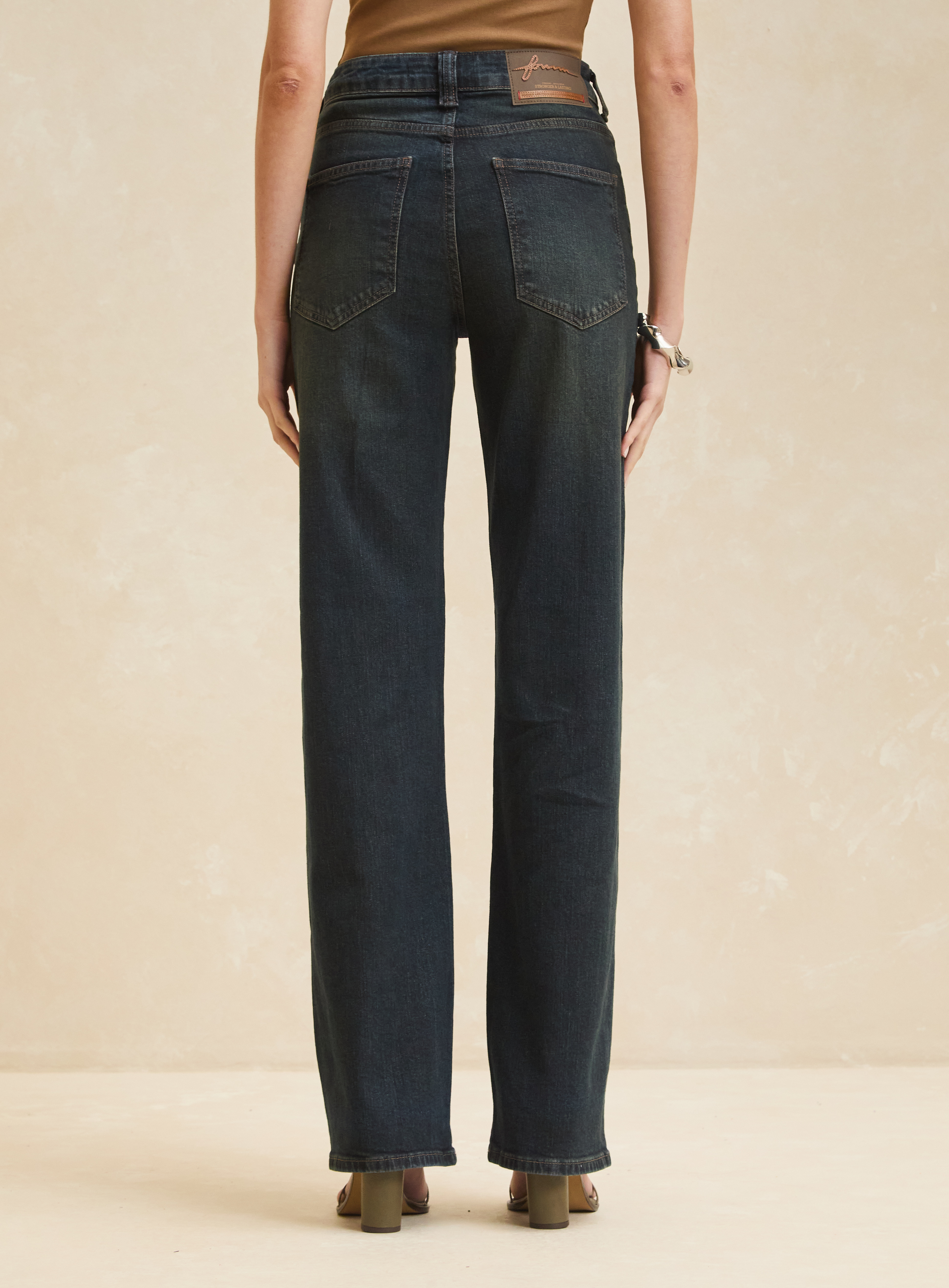 CALÇA JEANS BELLA STRETCH 38 INDIGO