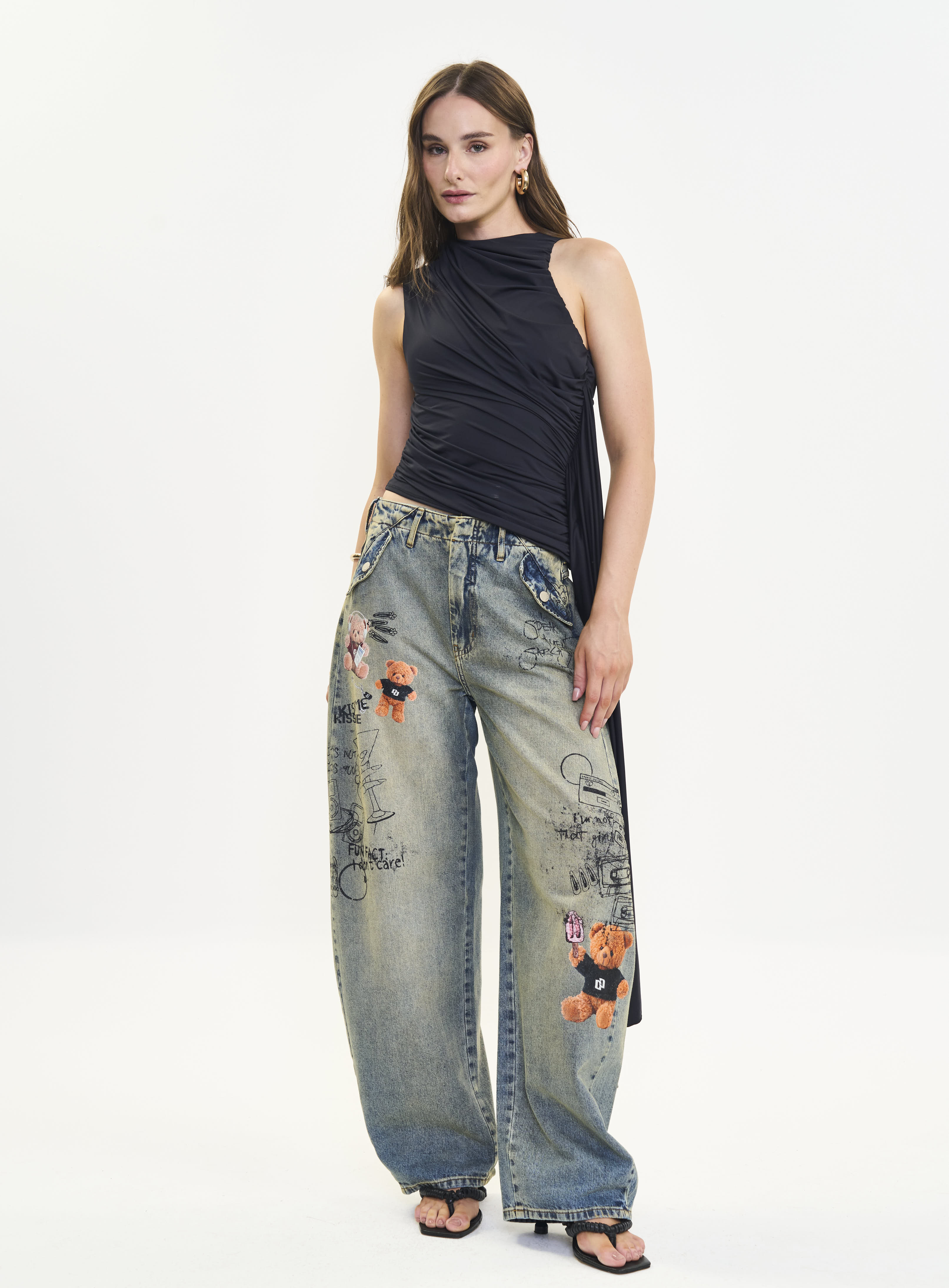 CALÇA JEANS BARRIL 34 INDIGO