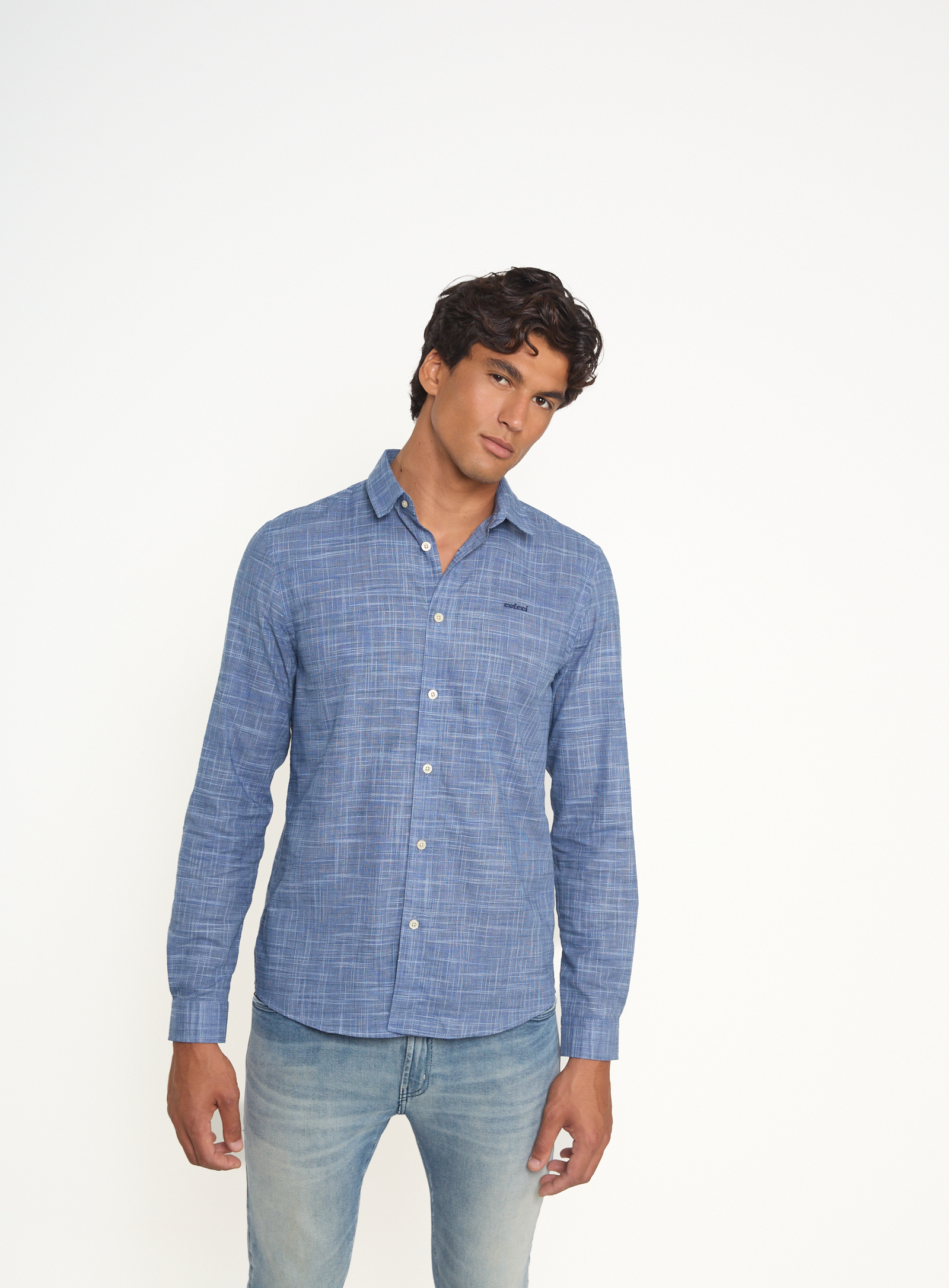 CAMISA RELAX GG MARINHO/AZUL
