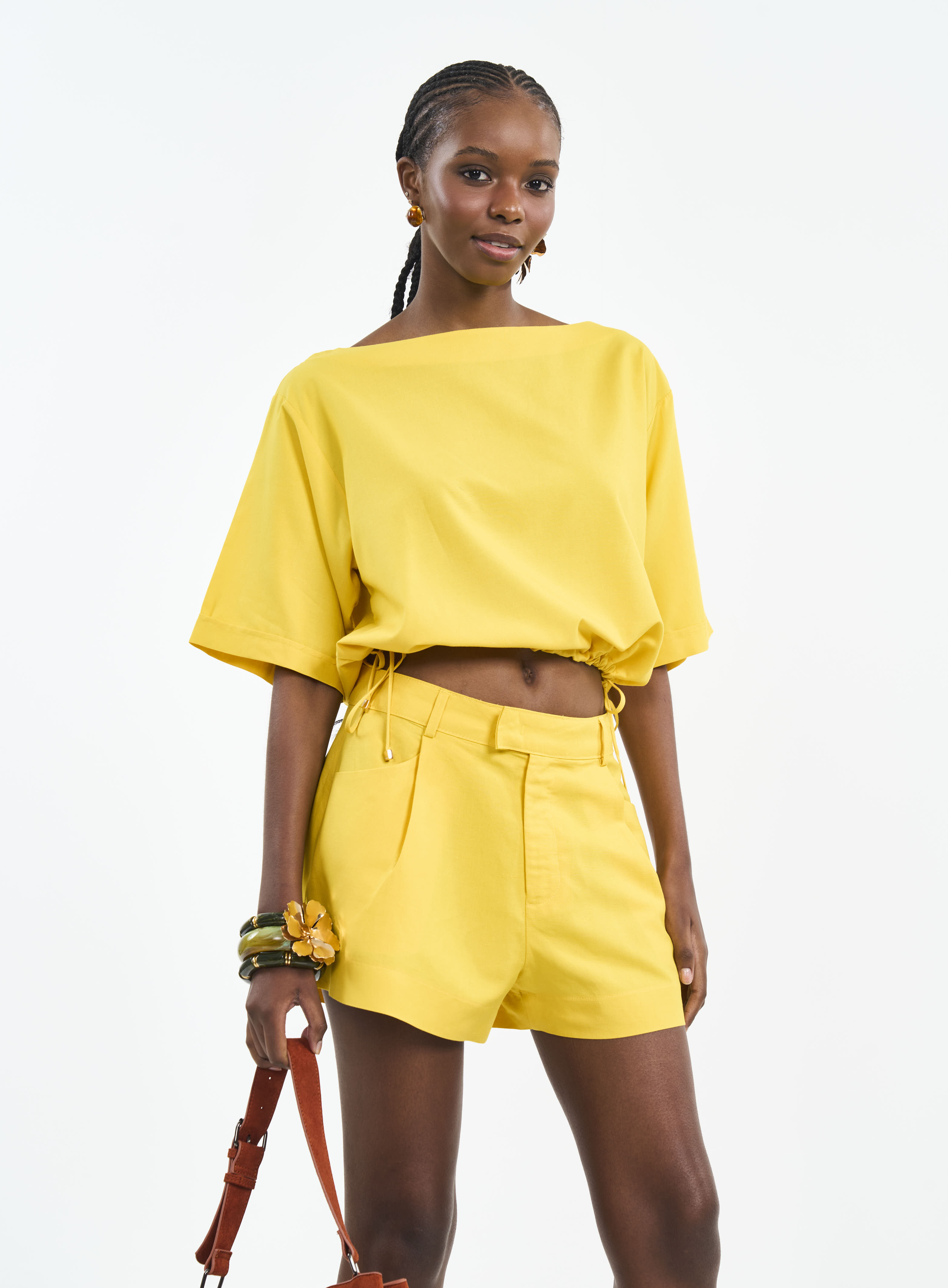CAMISETA COLCCI M AMARELO POLEN