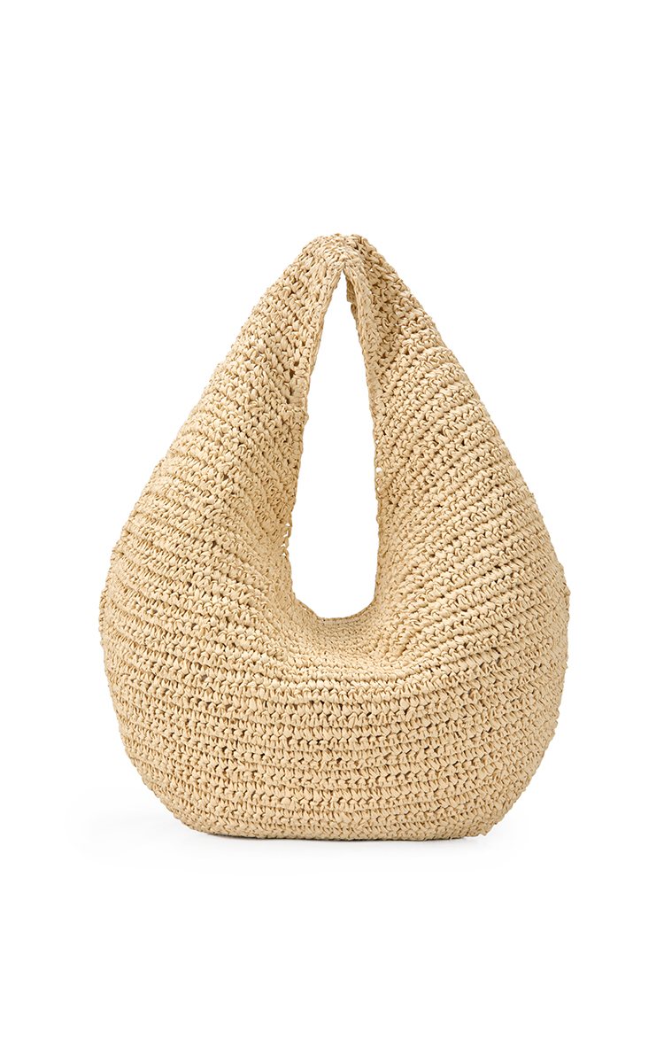 BOLSA COLCCI FEM HOBO PALHA U NATURAL