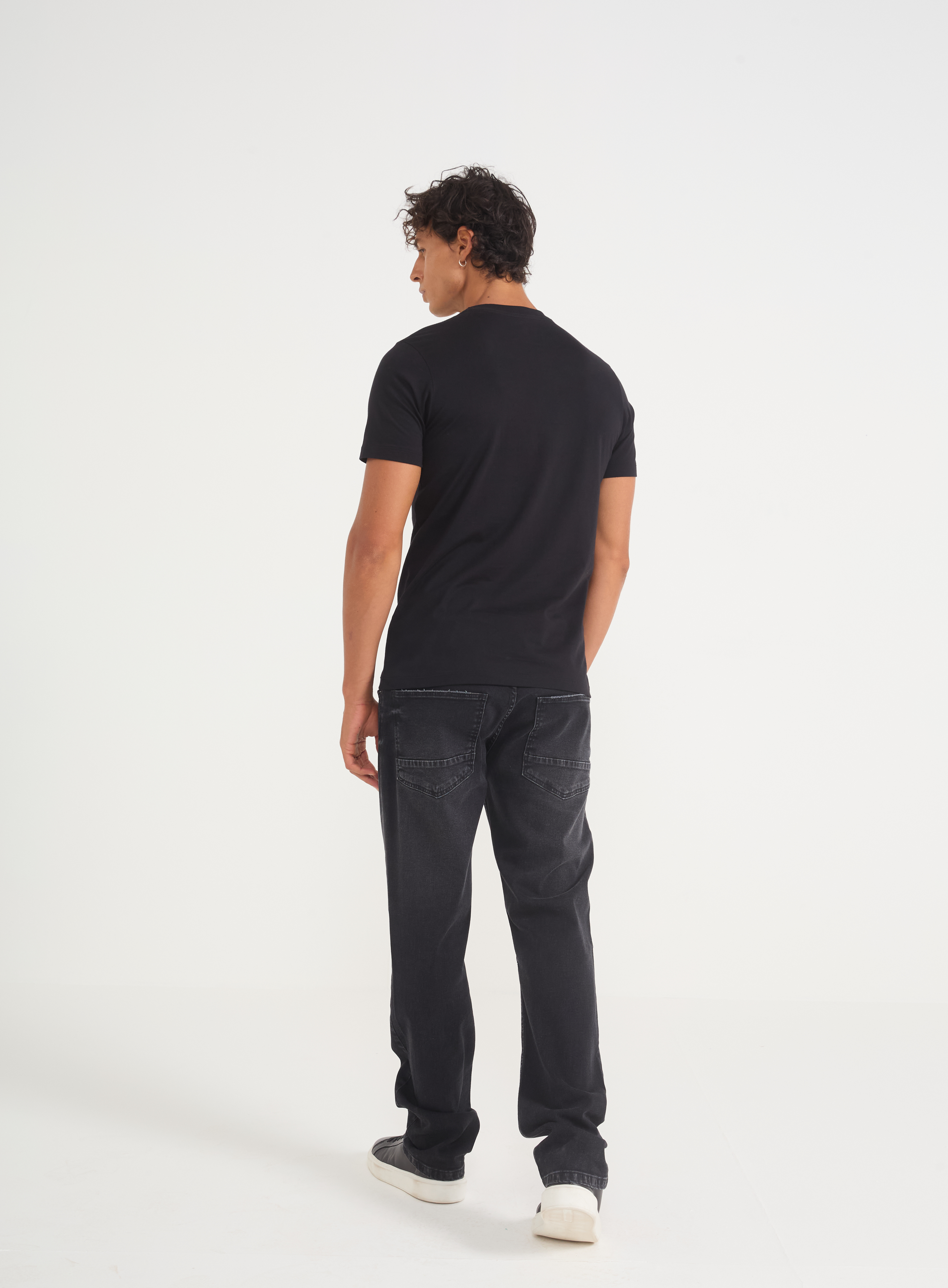 CALÇA JEANS ALEX 40 IND.PRETO