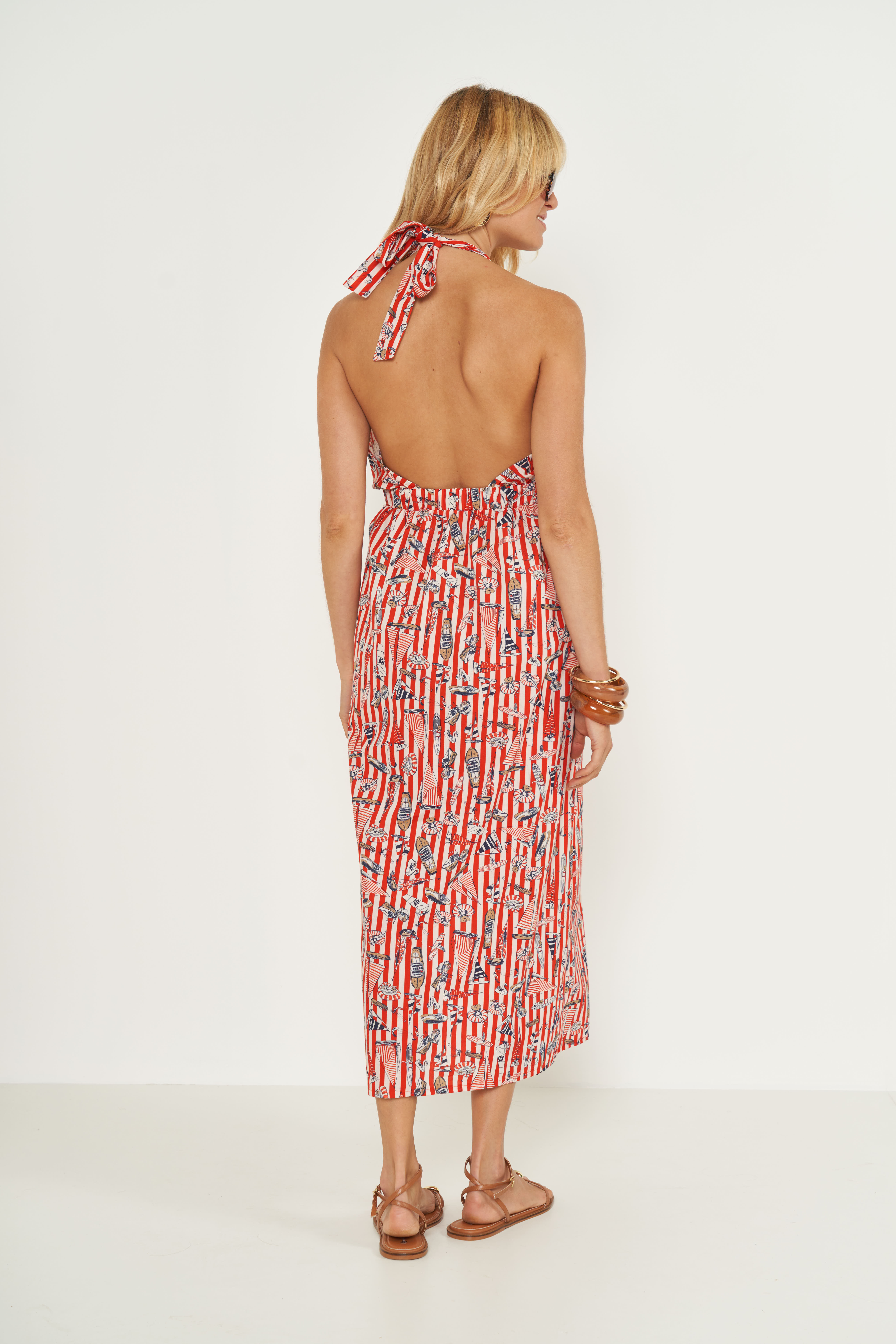 VESTIDO ESTAMPADO M SAILING