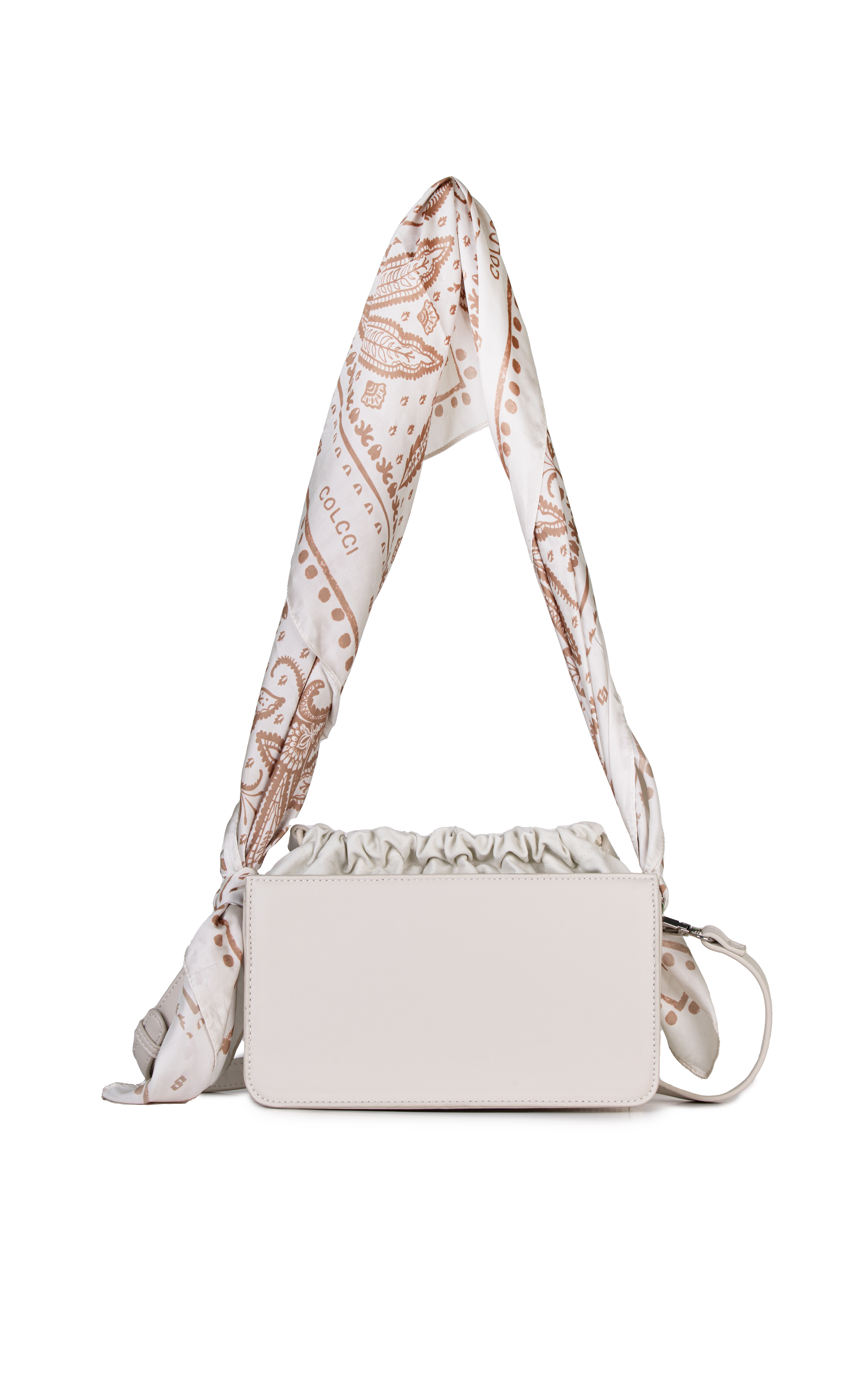 BOLSA COLCCI FEM CROSSBODY SCARF U CARAMELO