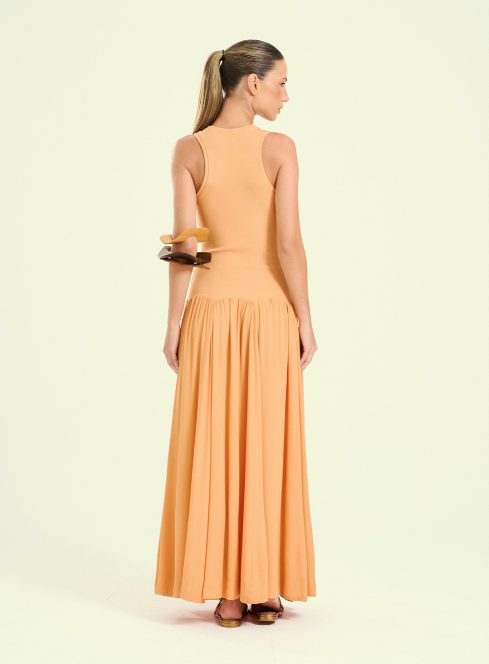 VESTIDO OPEN GG LARANJA MARIMAR