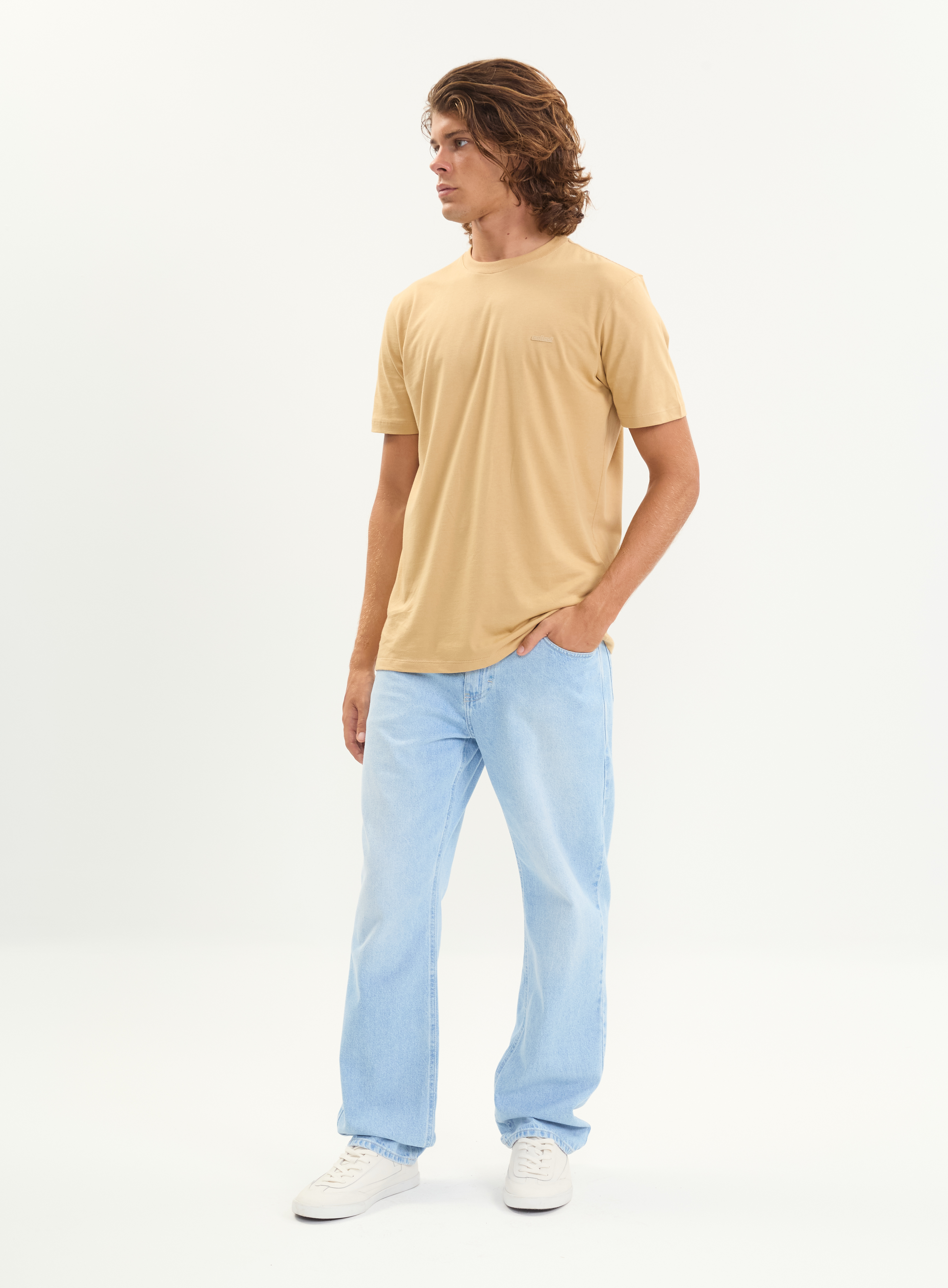 CALÇA JEANS RETA 38 INDIGO