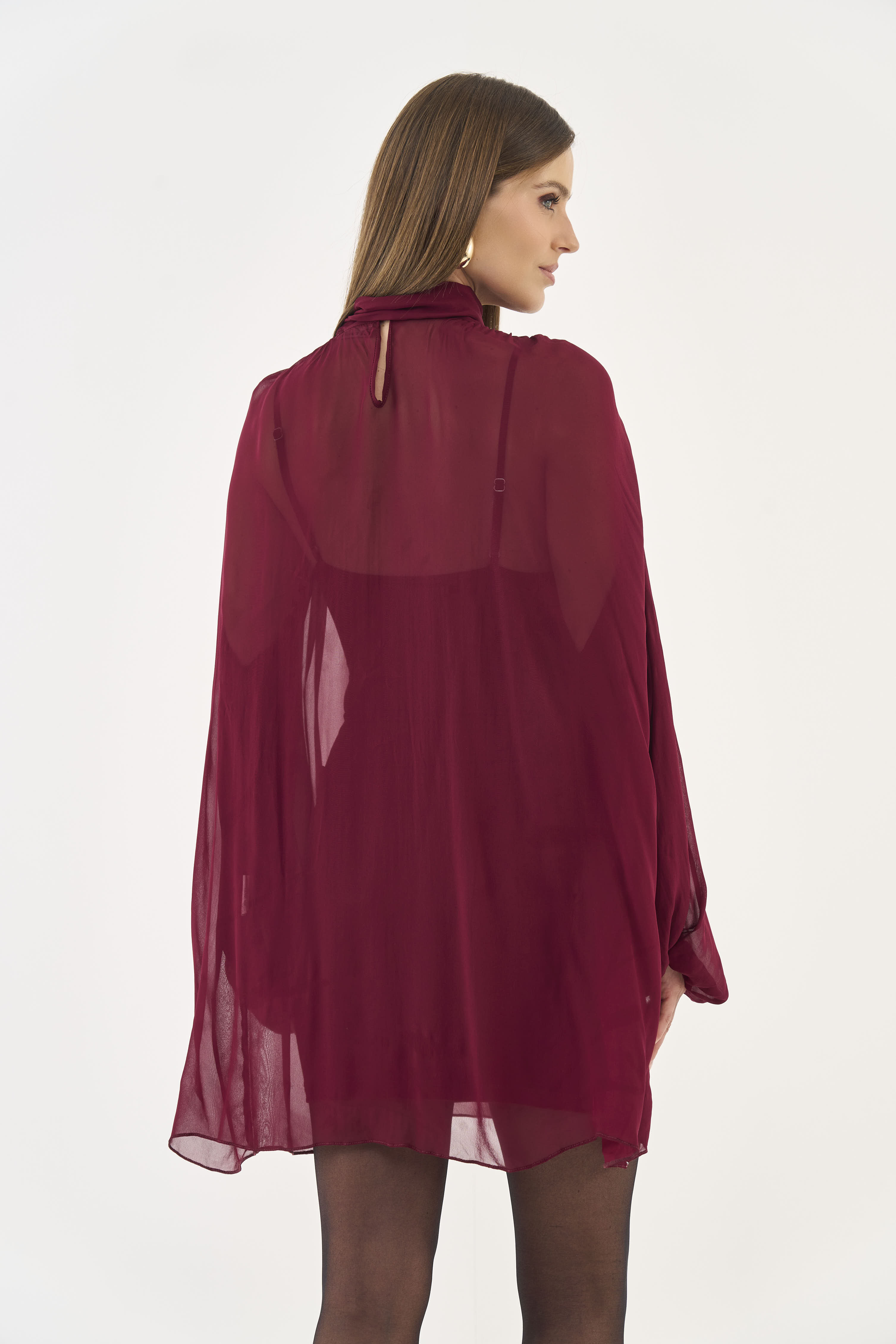 VESTIDO COLCCI P BORDO BLOODSTONE