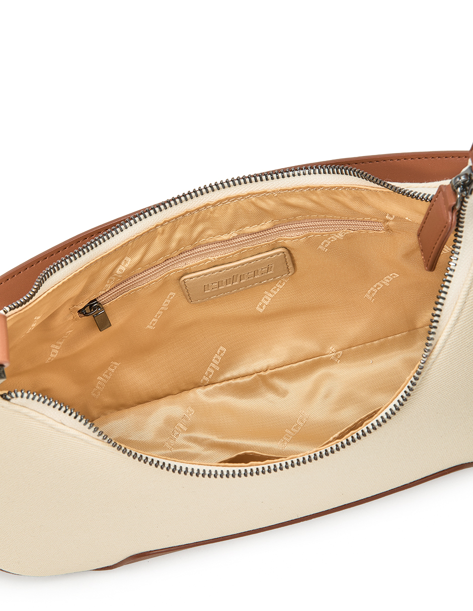 BOLSA COLCCI FEM SHOULDER WAVE U PRETO