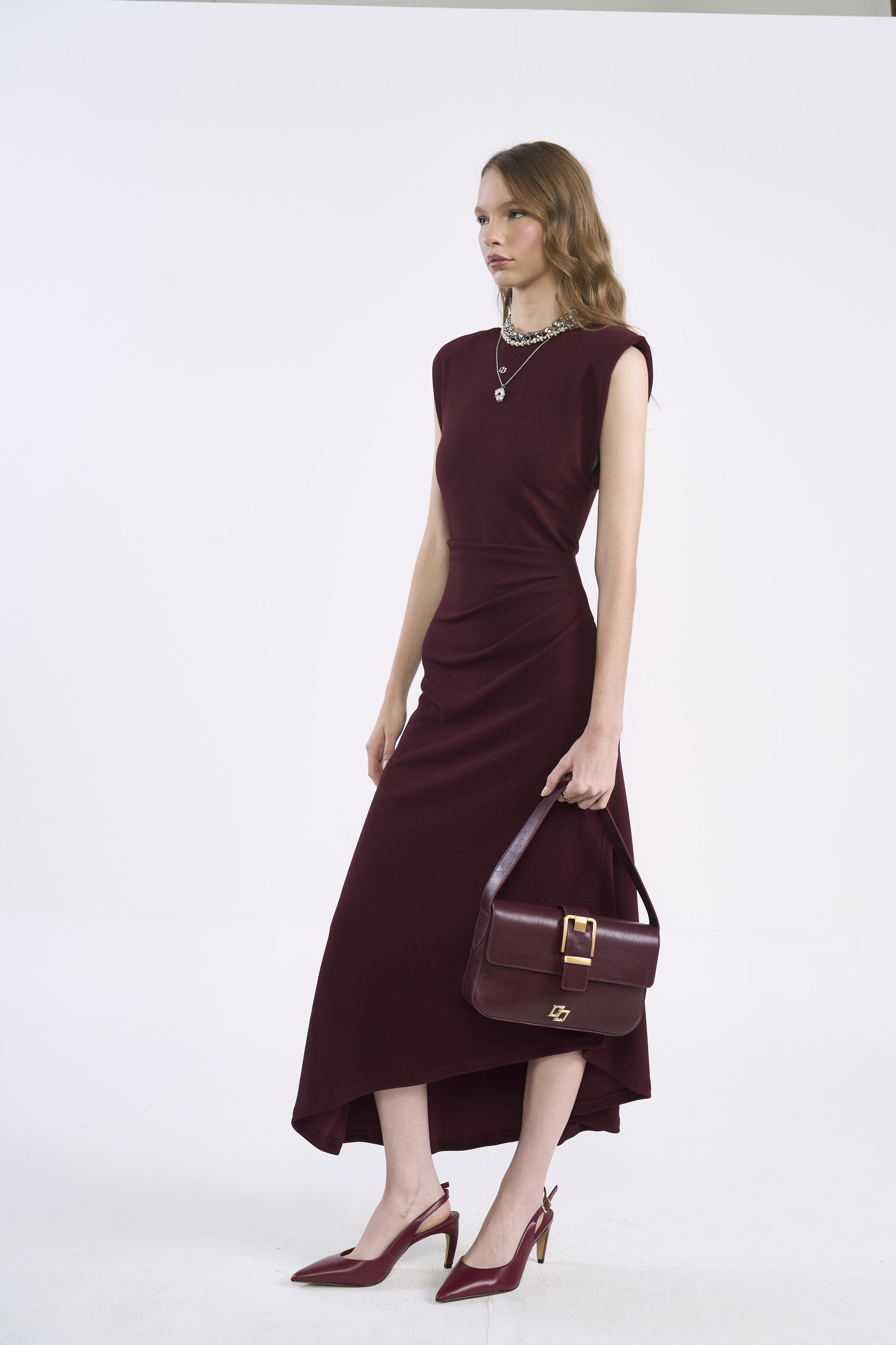 VESTIDO COLCCI G BORDO BLOODSTON