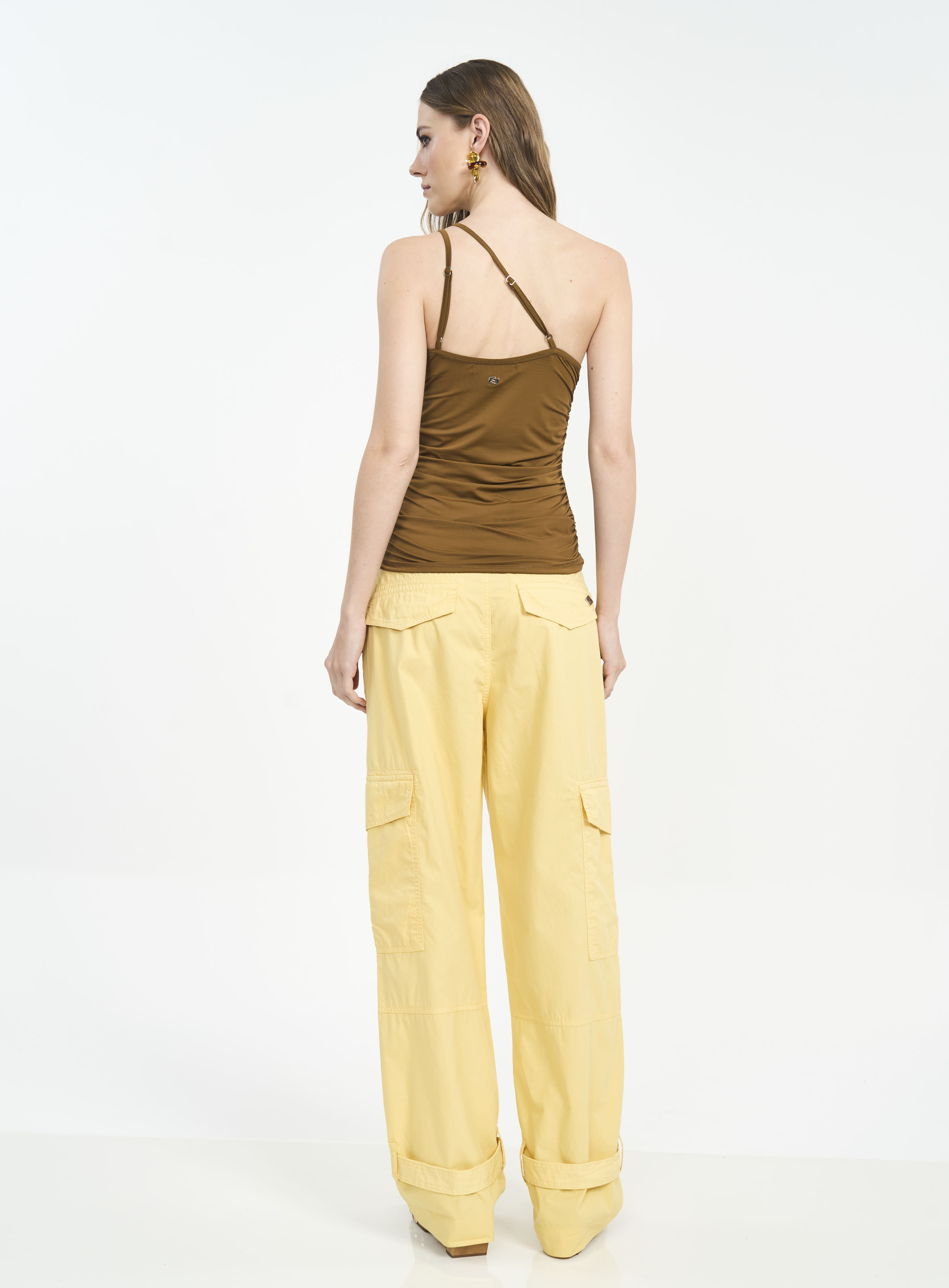BLUSA COLCCI M MARROM CUMARU