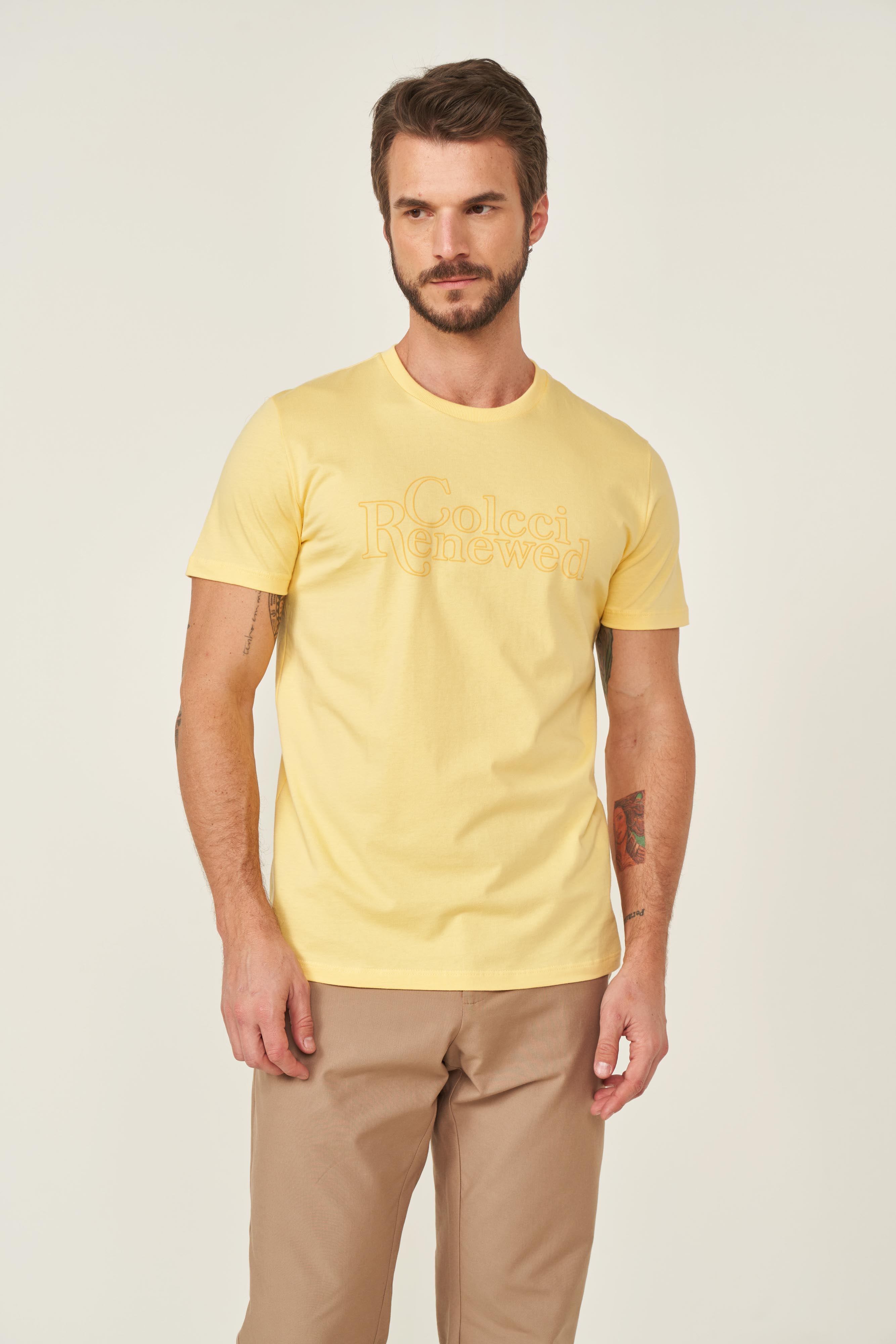 CAMISETA COLCCI G AMARELO CORNISH