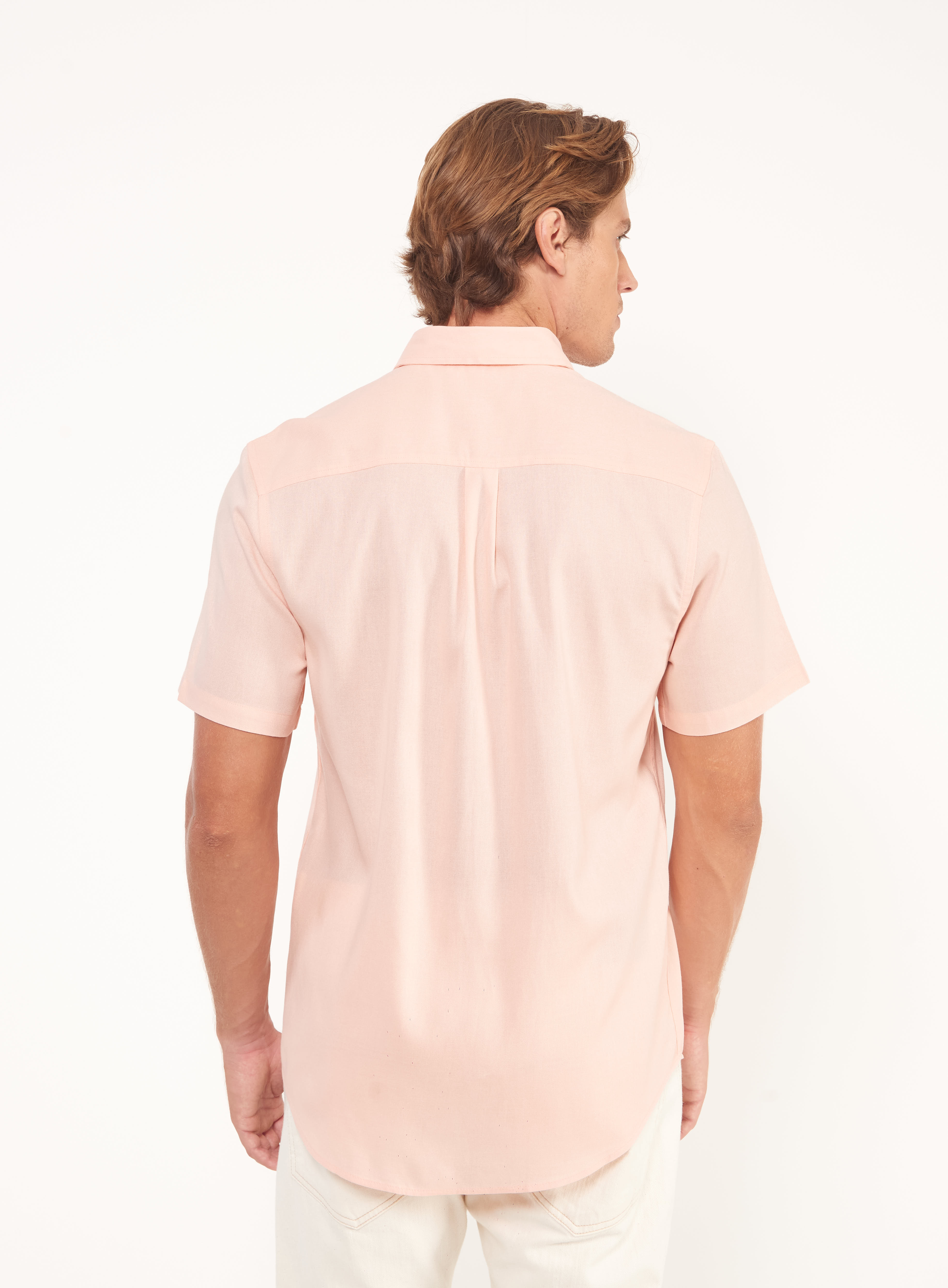 CAMISA LINHO RELAX G BEGE ARUNA