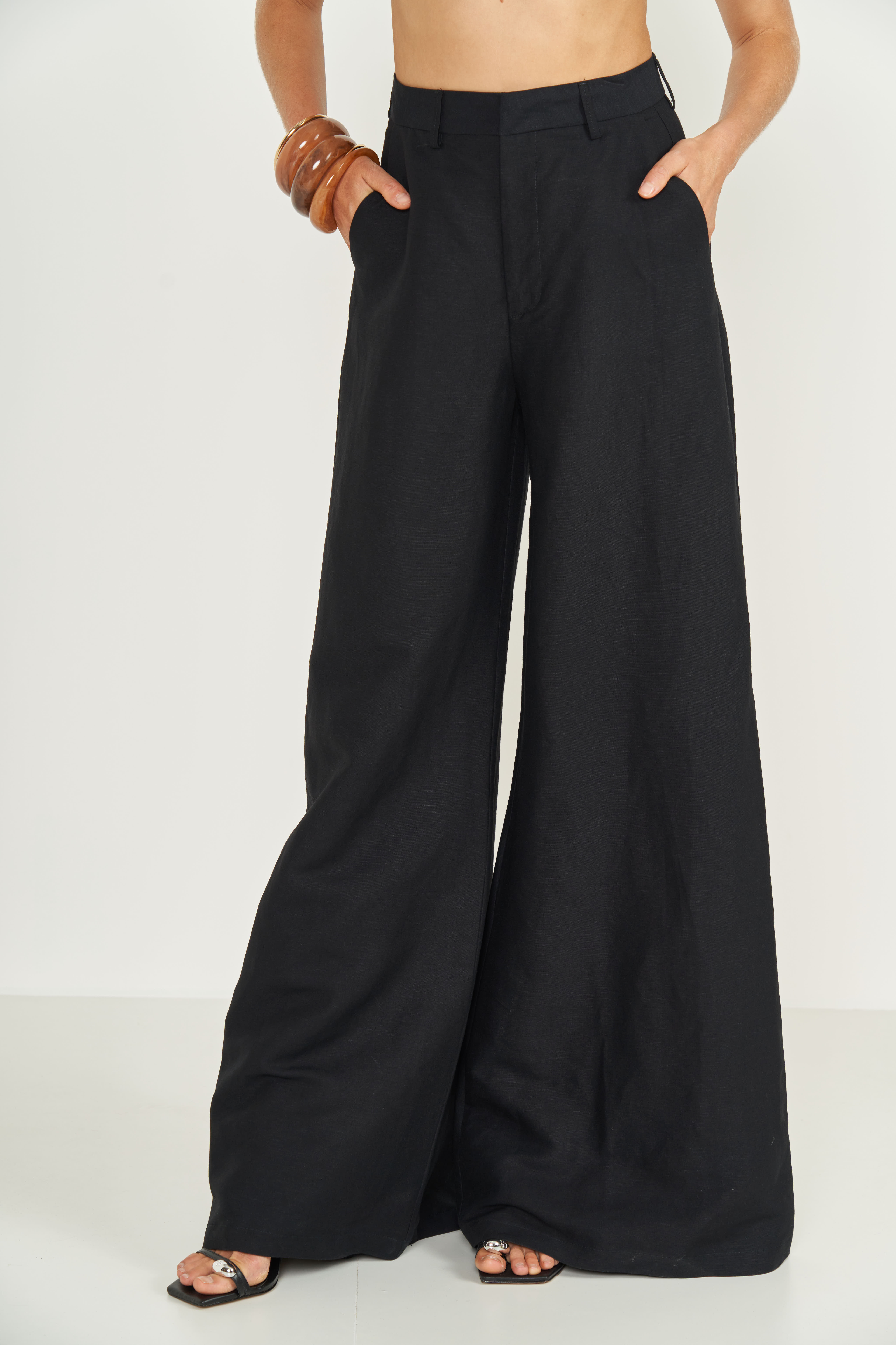 CALÇA LINHO PP PRETO