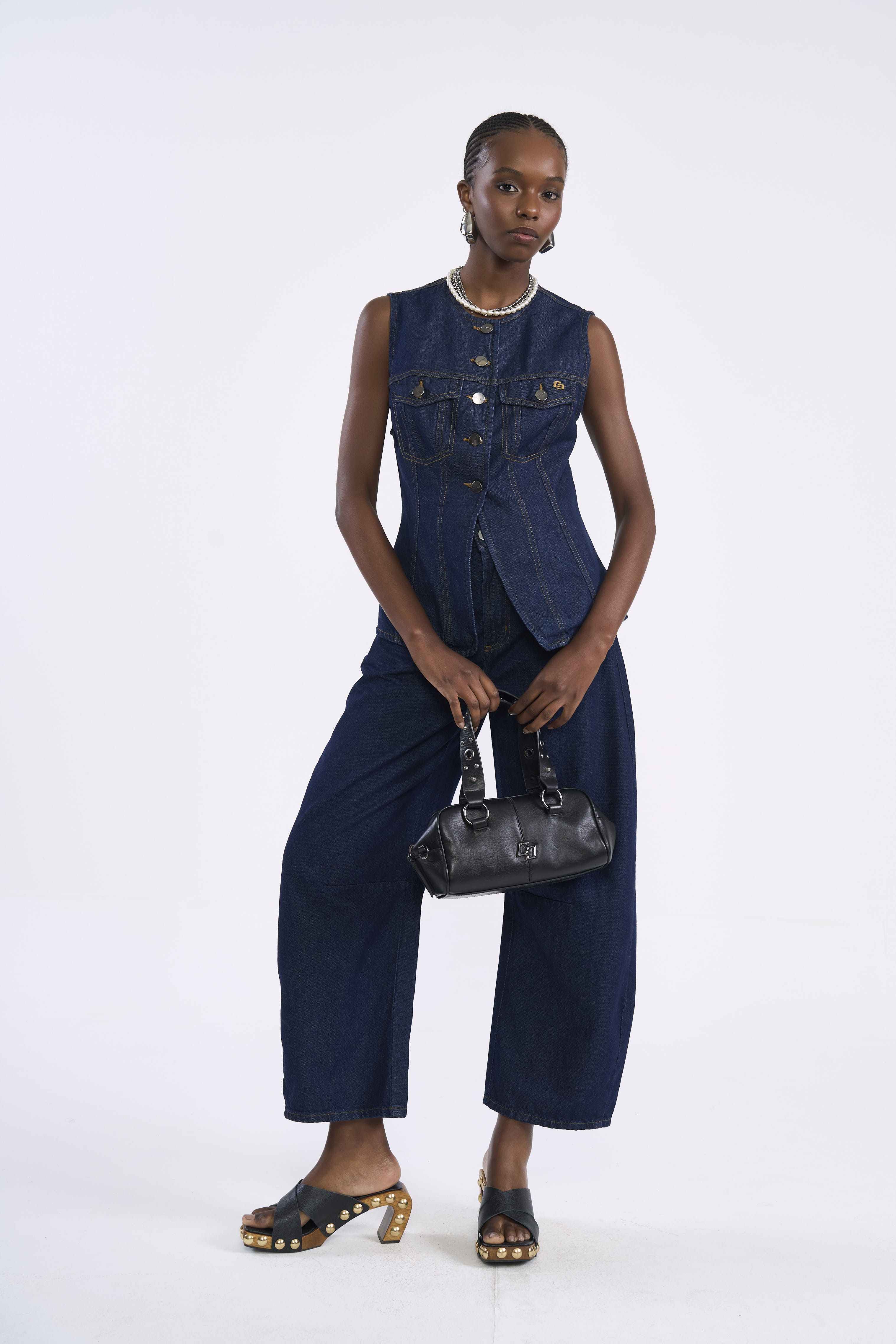 CALÇA JEANS BARRIL 44 INDIGO