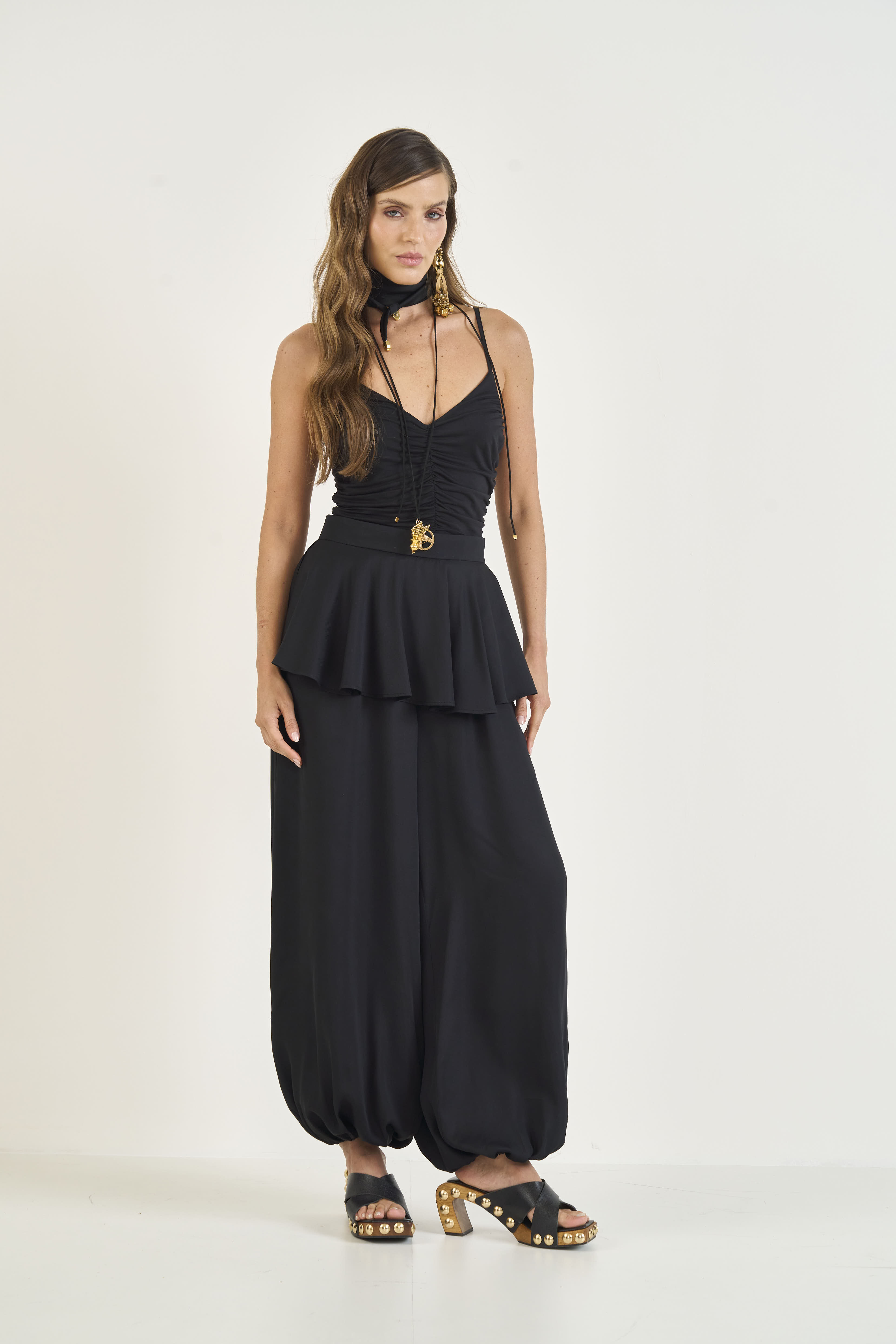 BLUSA COLCCI G PRETO