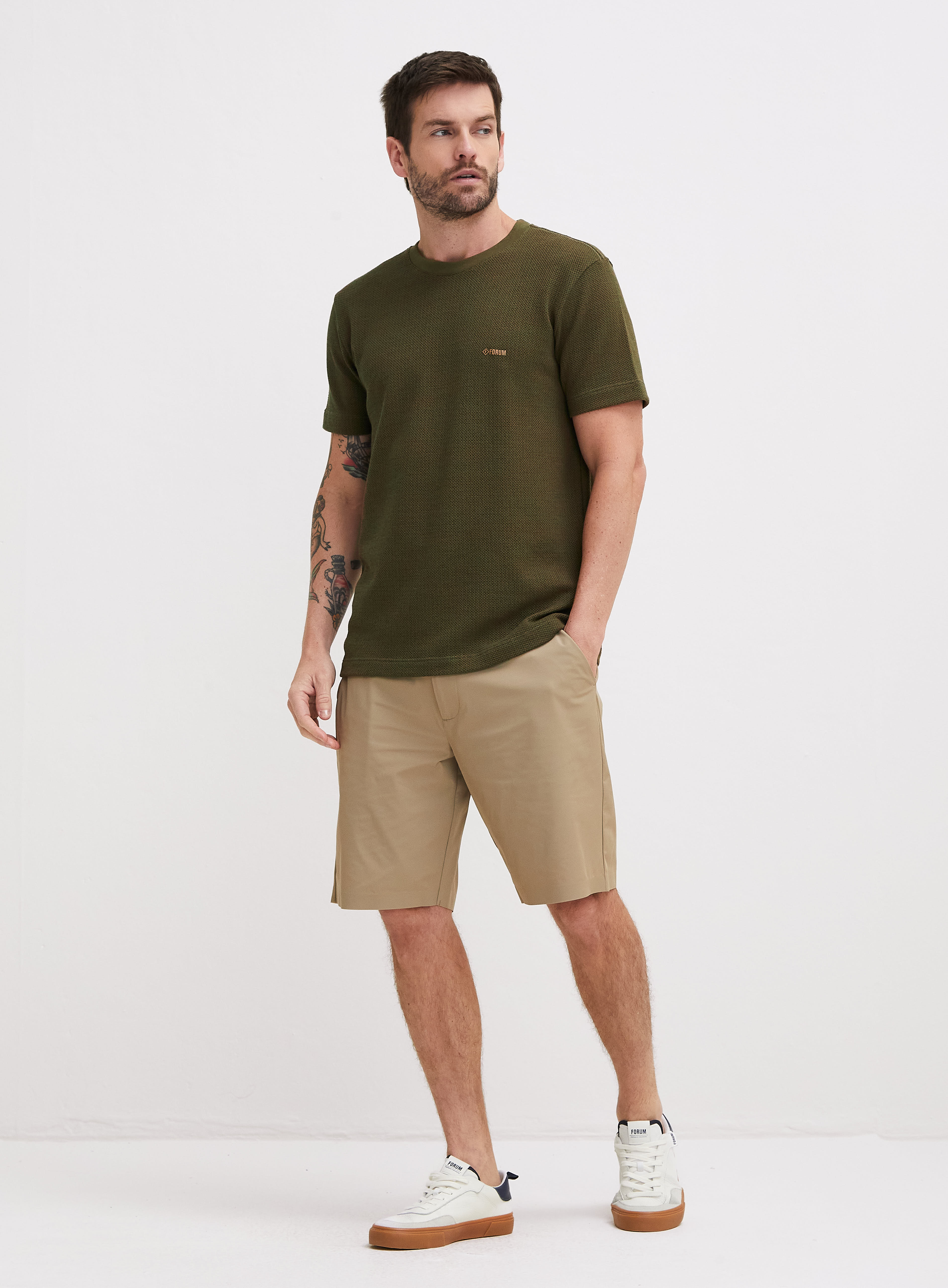 CAMISETA FORUM G VERDE SAP