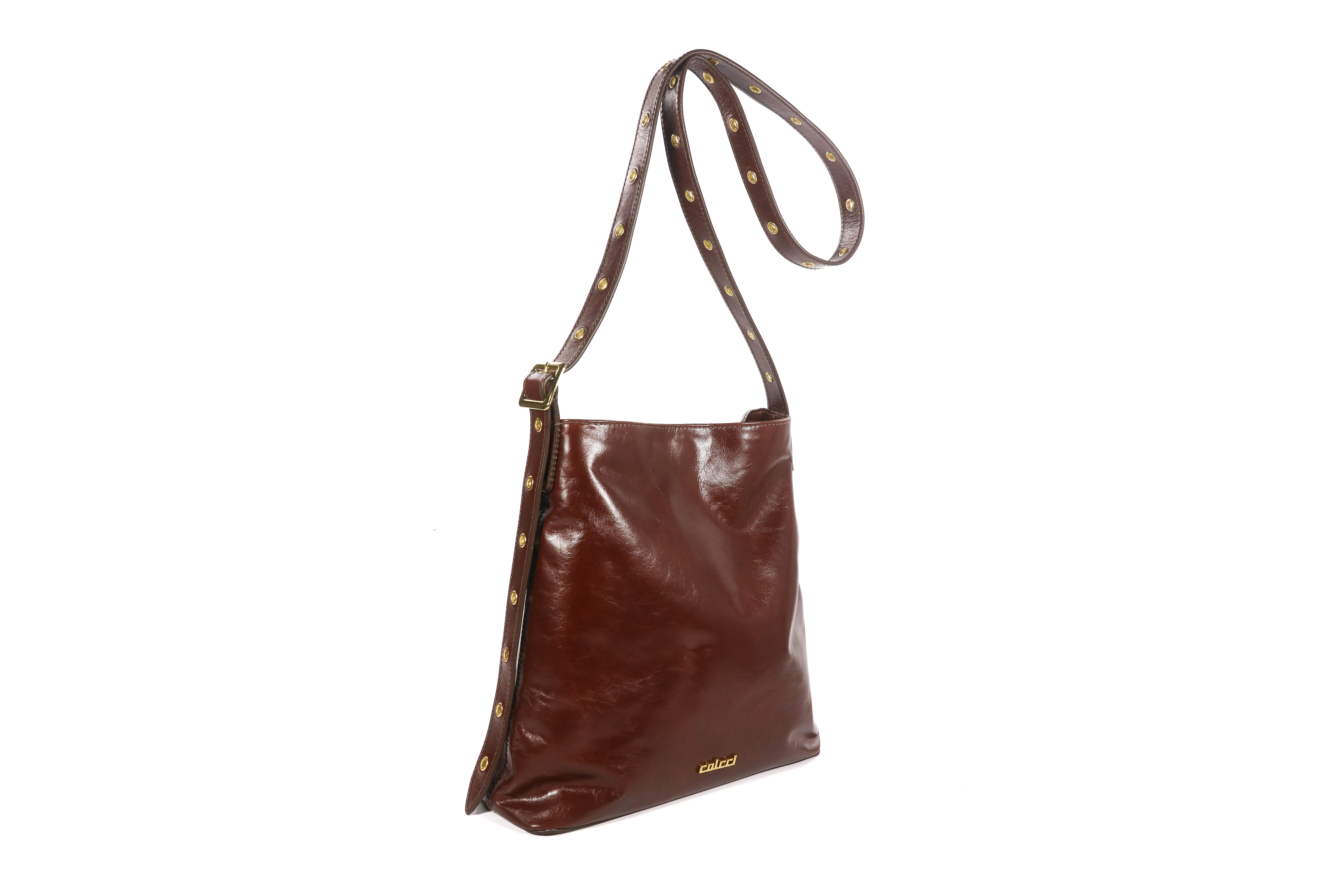 BOLSA COLCCI SHOULDER COURO U PRETO