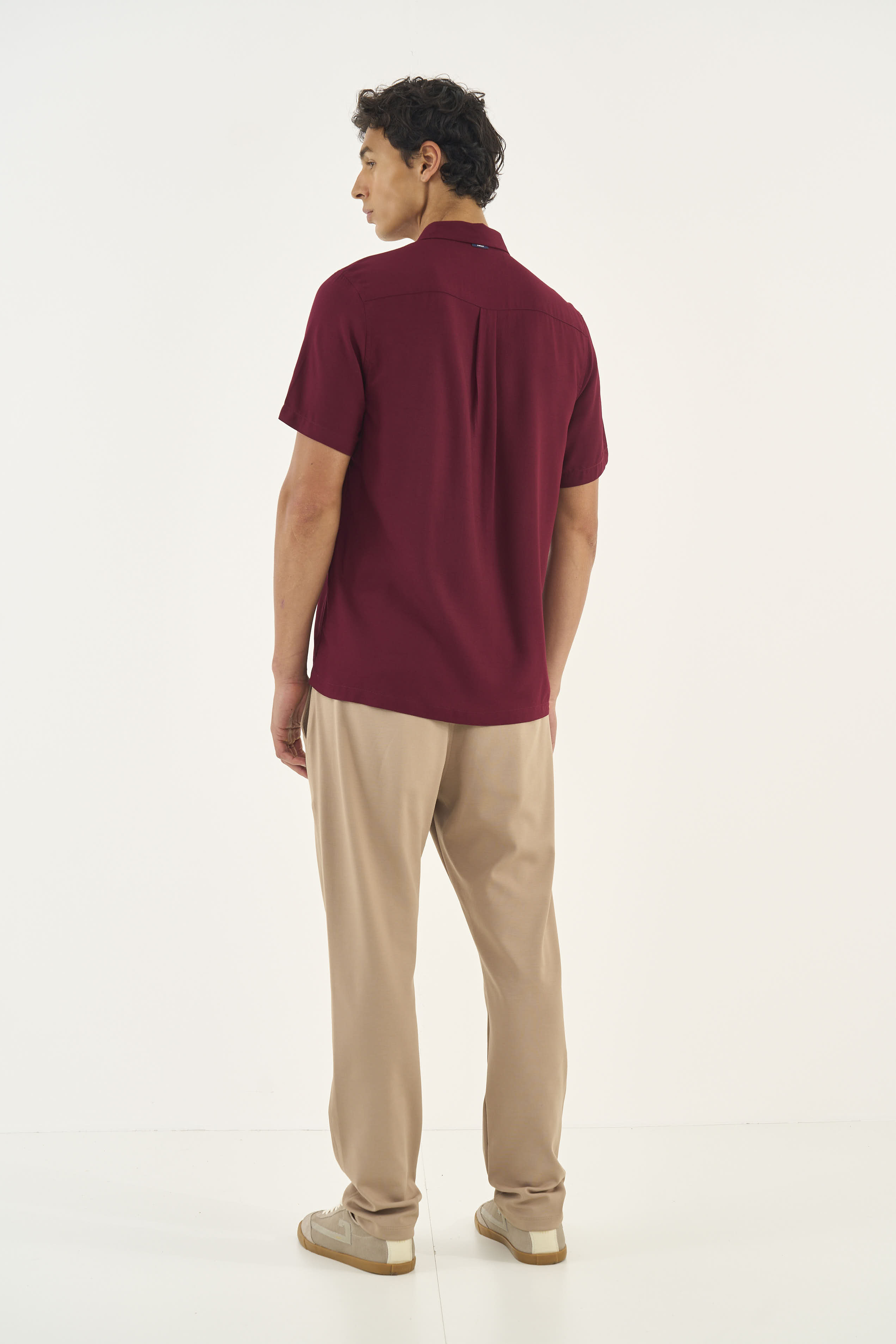 CAMISA RELAX G BEGE WOOL