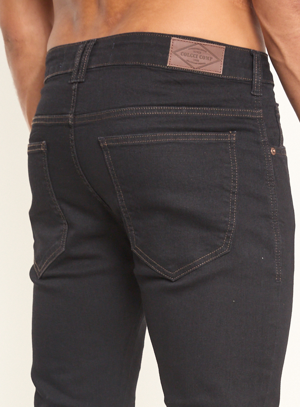 CALÇA JEANS NEW FELIPE 38 IND.PRETO
