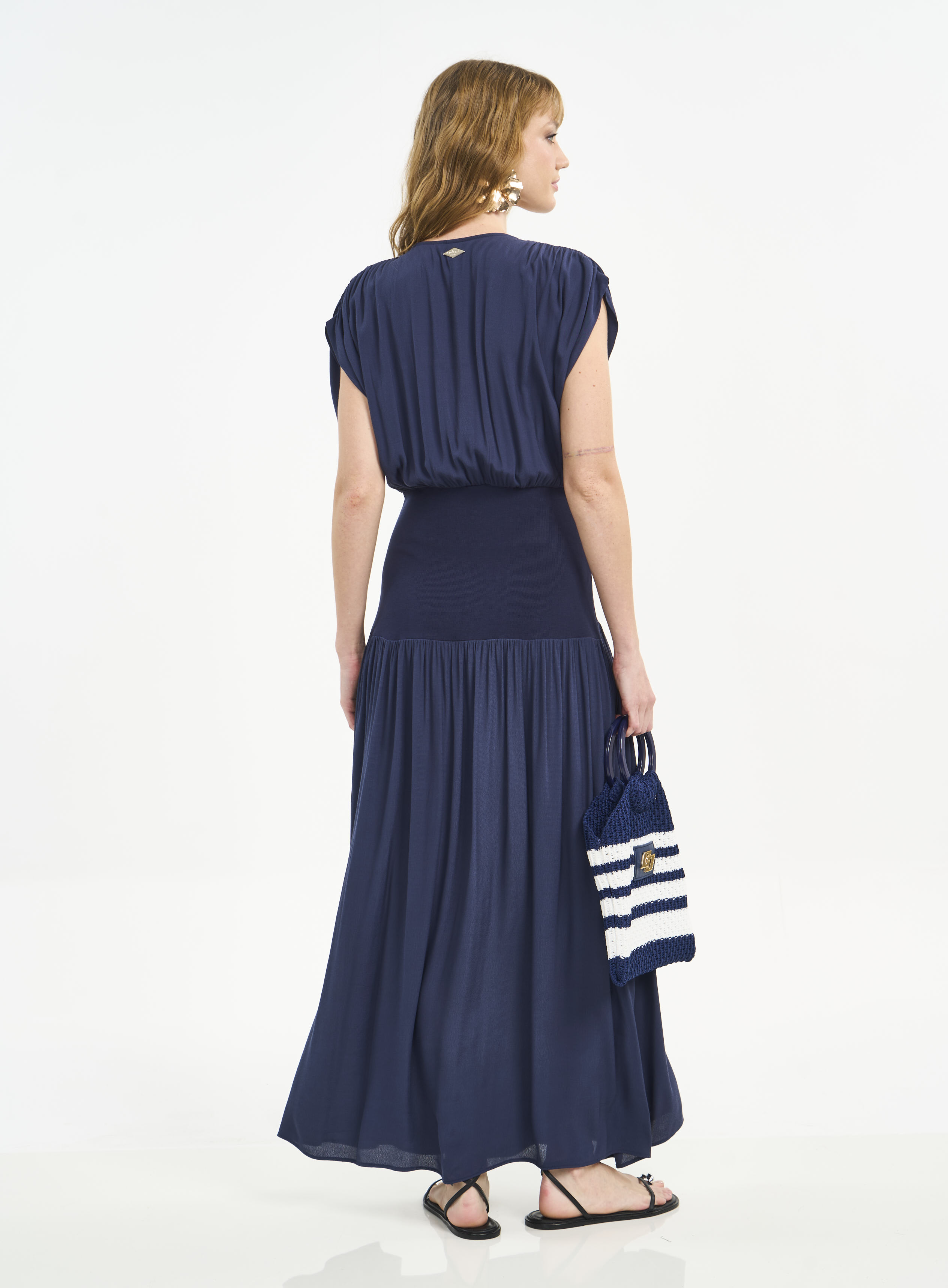 VESTIDO COLCCI P AZUL OLYMPIC