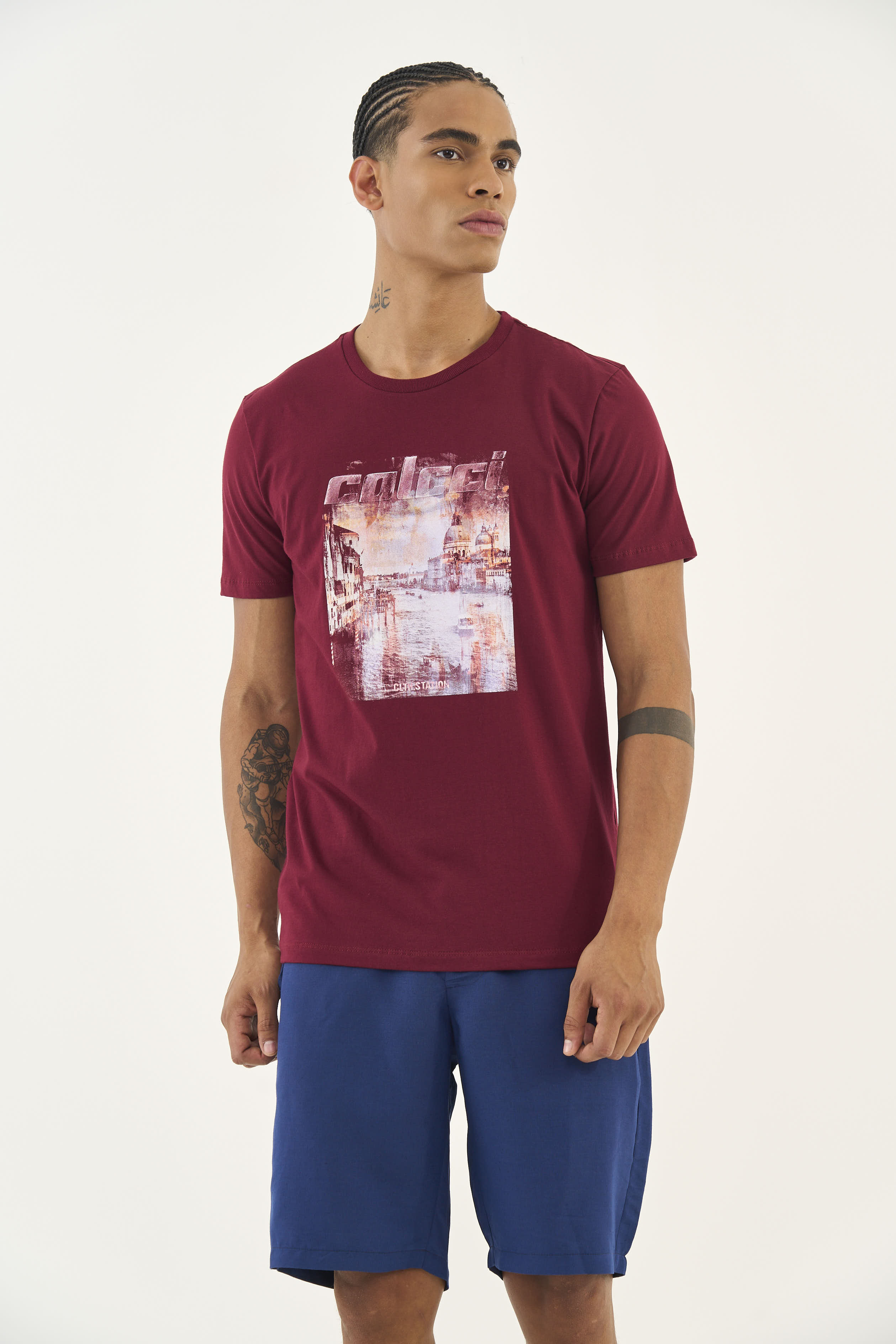 CAMISETA ESTAMPADA G BORDO BLOODSTONE
