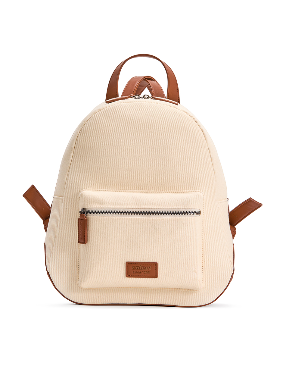 MOCHILA COLCCI FEM WAVE U CARAMELO