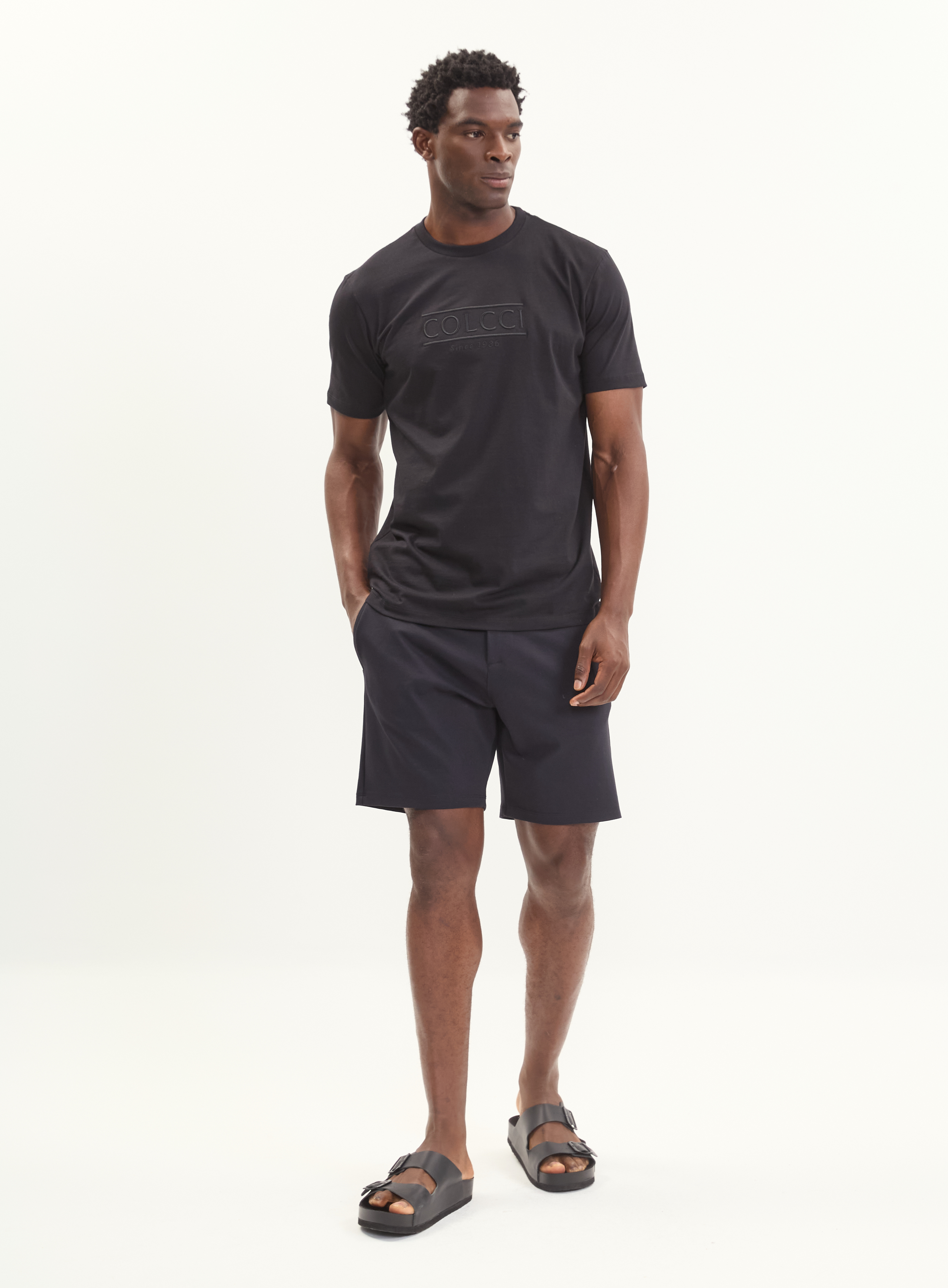 CAMISETA COLCCI G PRETO