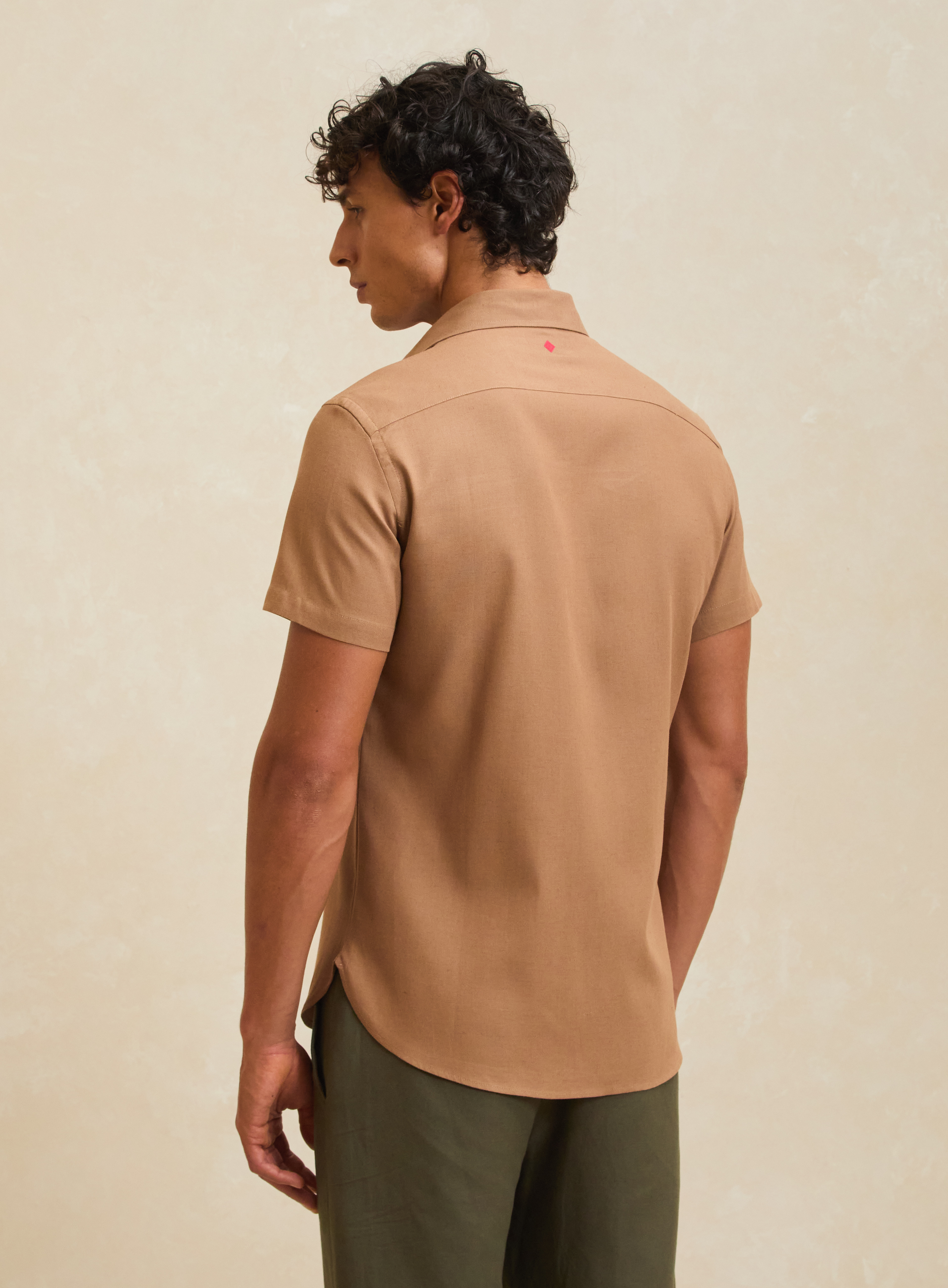 CAMISA LINHO ST BARTHS G MARROM TIMUR