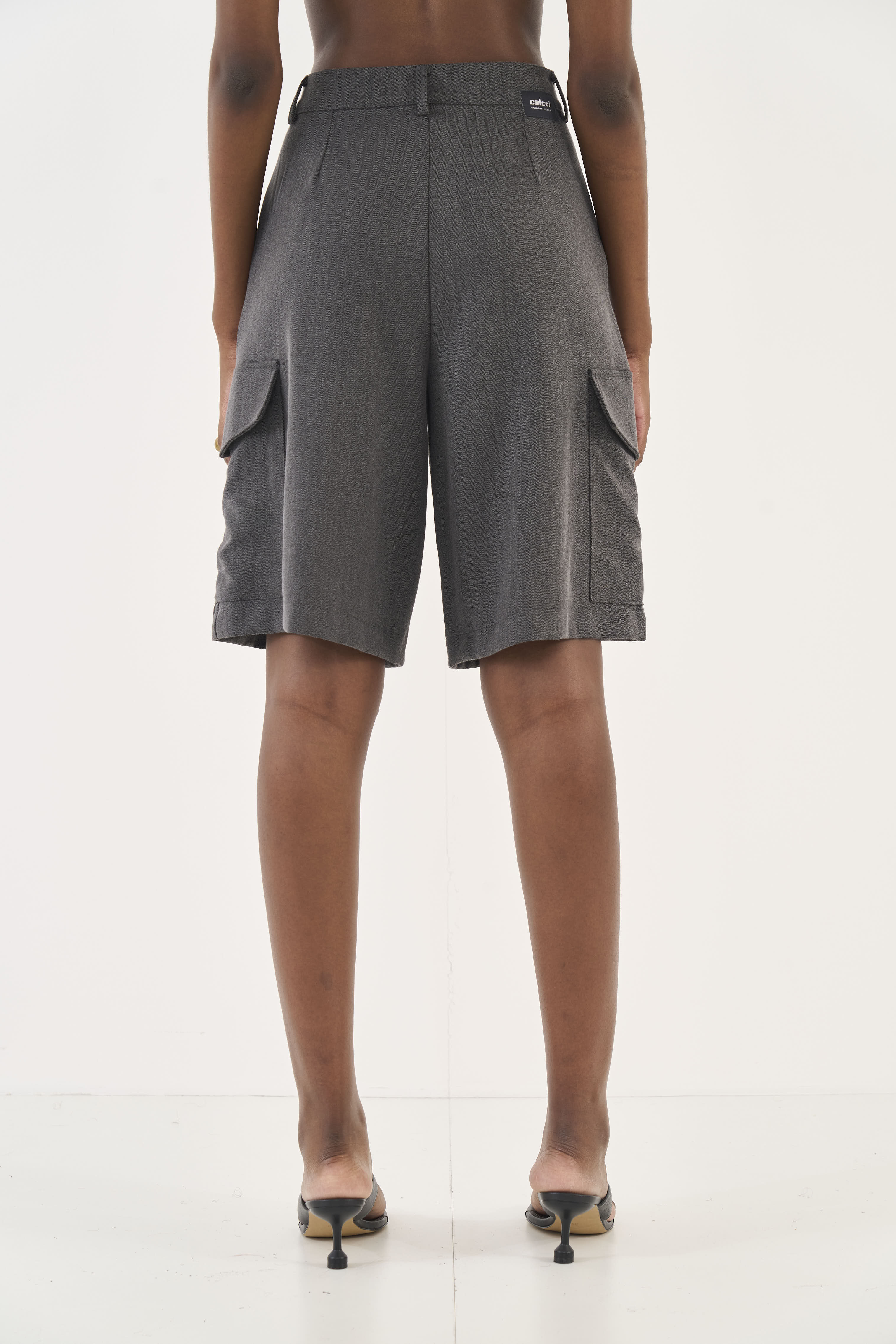 BERMUDA COLCCI G PRETO/CINZA
