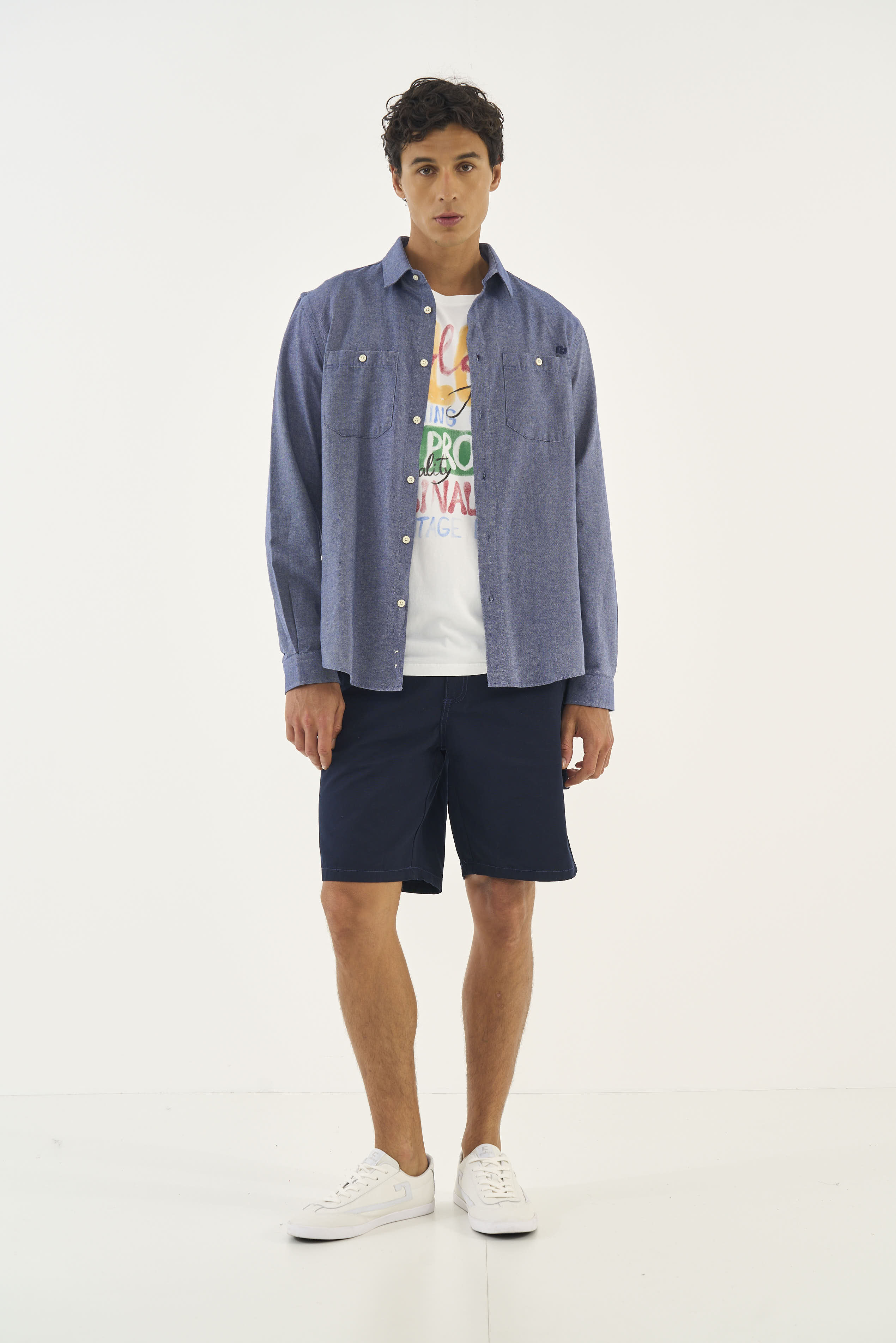 CAMISA RELAX 2 M AZUL DARKNESS