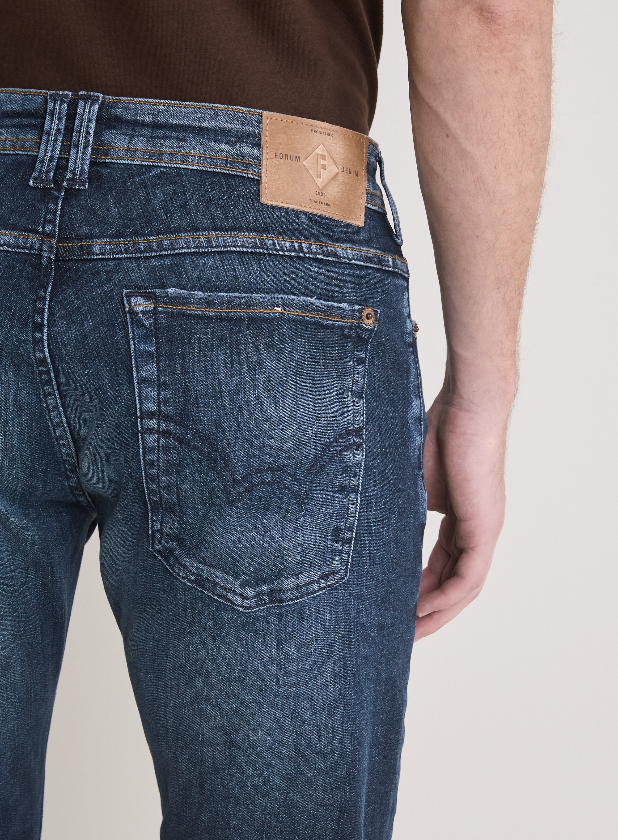 CALÇA JEANS PAUL SLIM 44 INDIGO