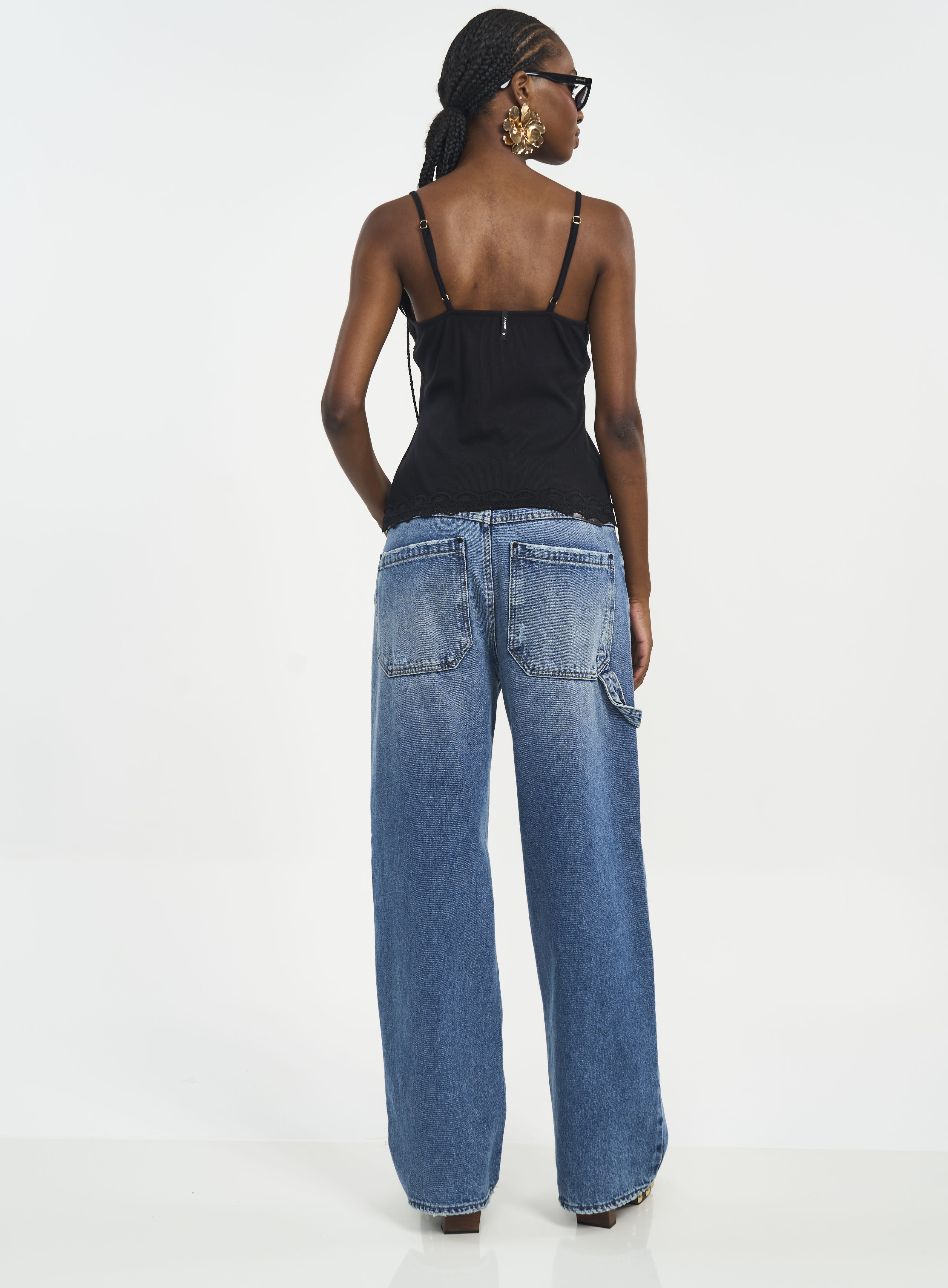 CALÇA JEANS BRUNA LOW 38 INDIGO