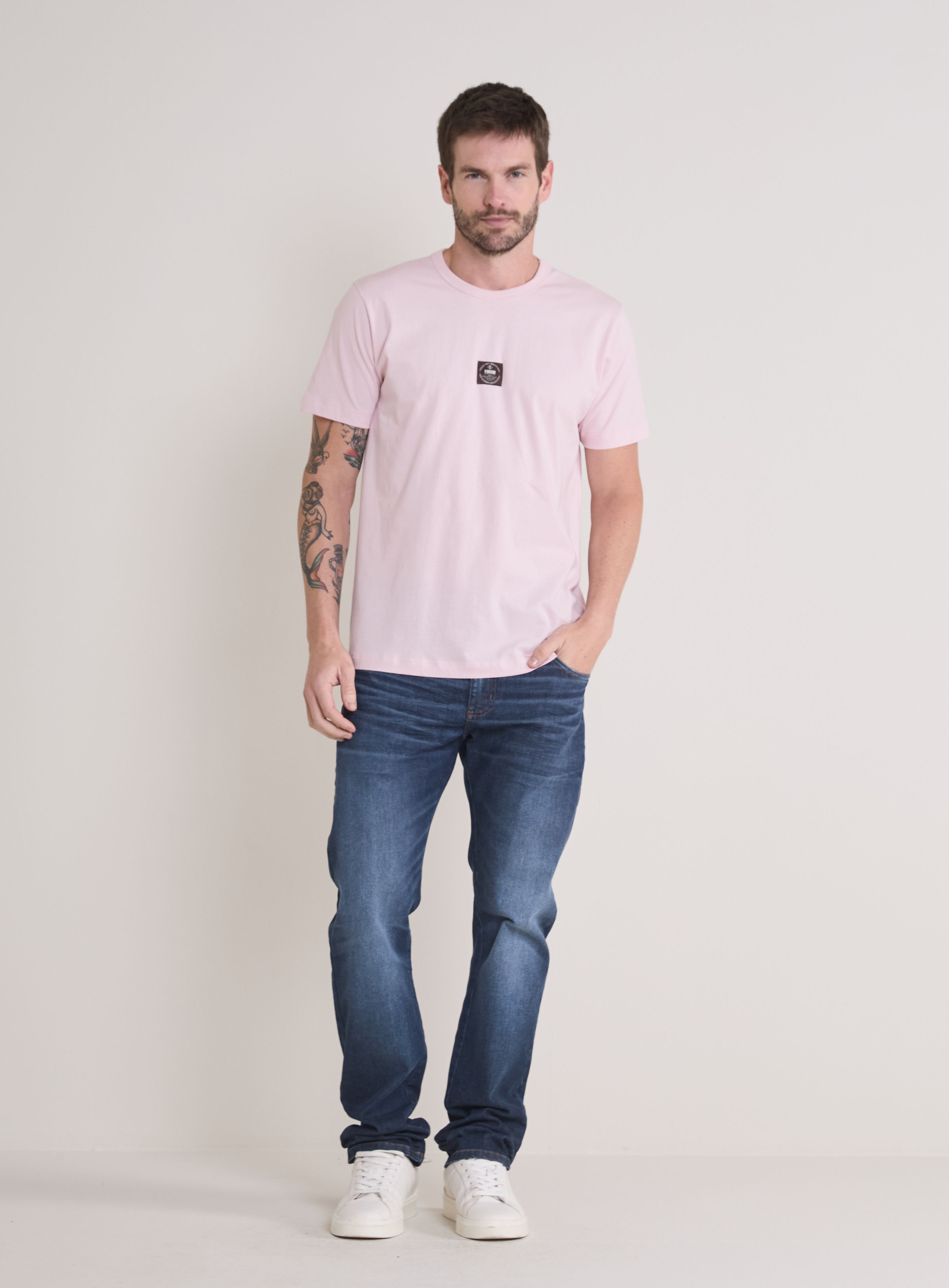 CALÇA JEANS PAUL SLIM 40 INDIGO