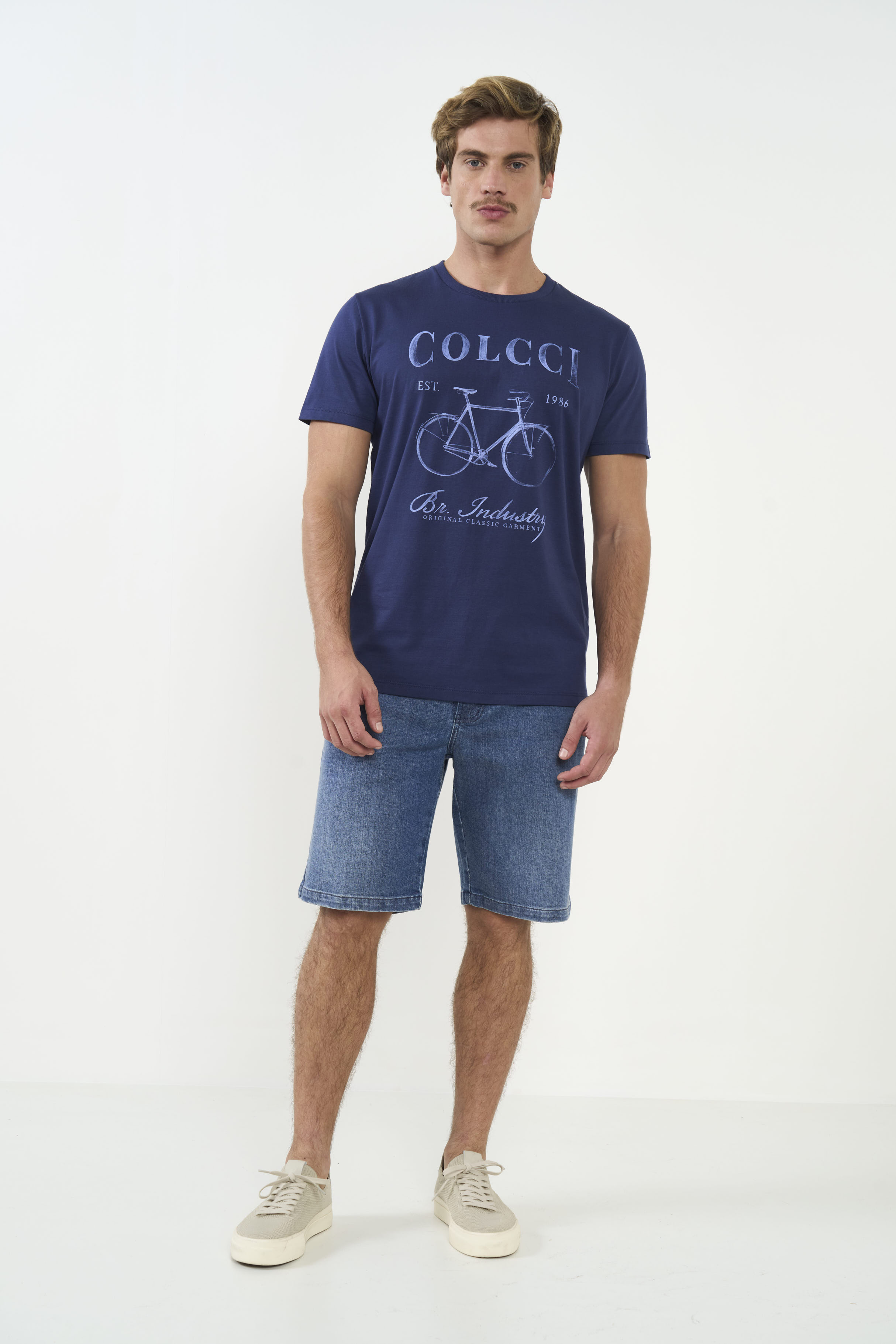 BERMUDA JEANS DAVI 38 INDIGO