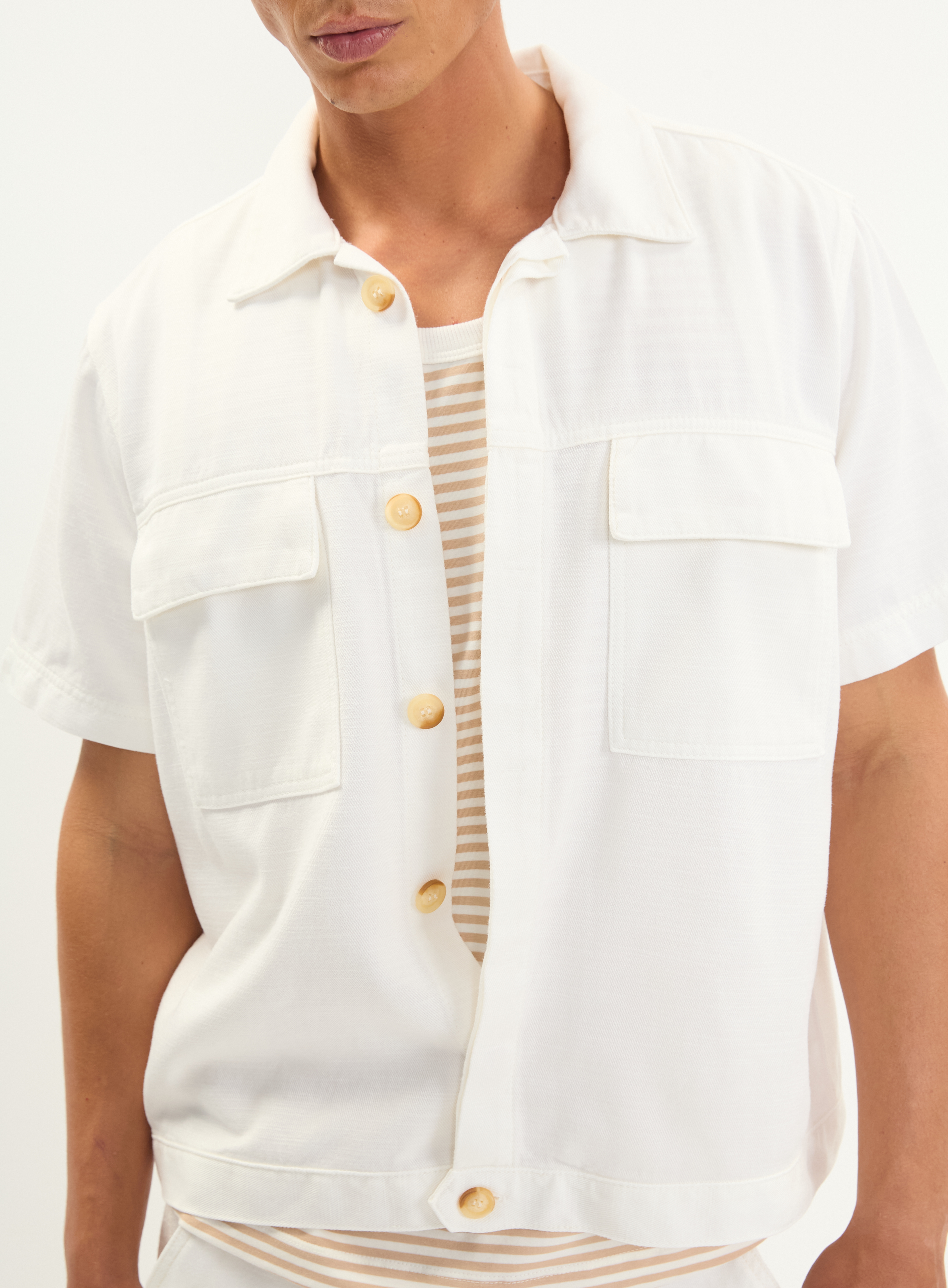 CAMISA SARJA BOX G OFF SHELL