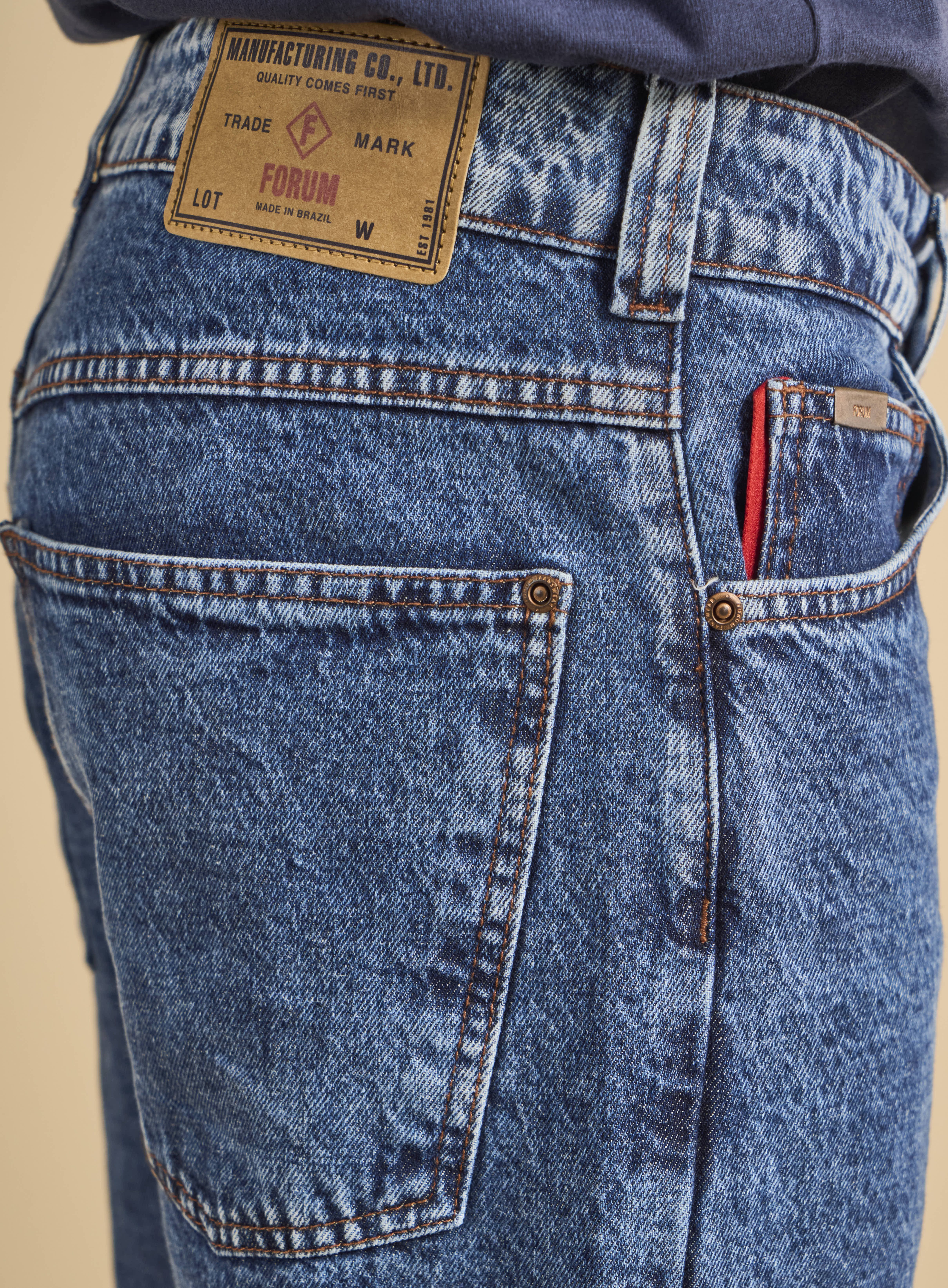 CALÇA JEANS HISTORY 40 INDIGO