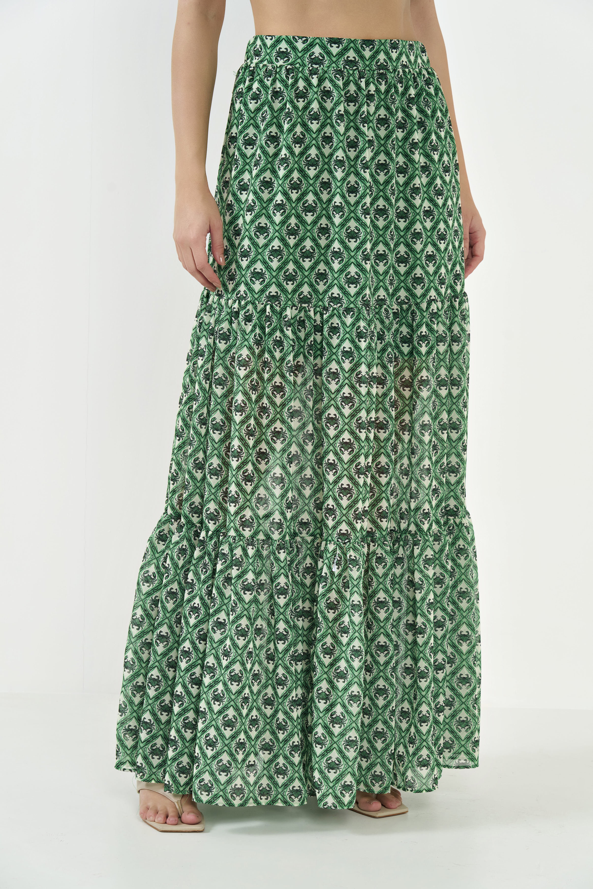 SAIA ESTAMPADA P JADE TROPICAL