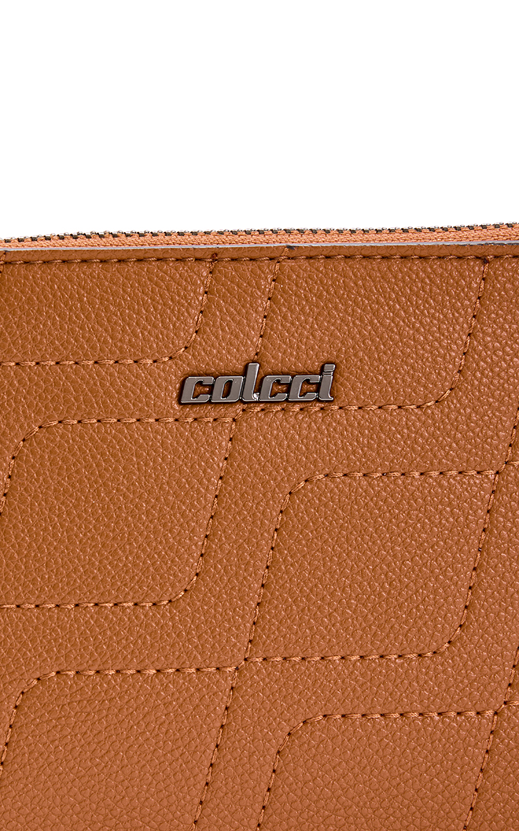 BOLSA COLCCI  FLAT CLASSIC U CARAMELO